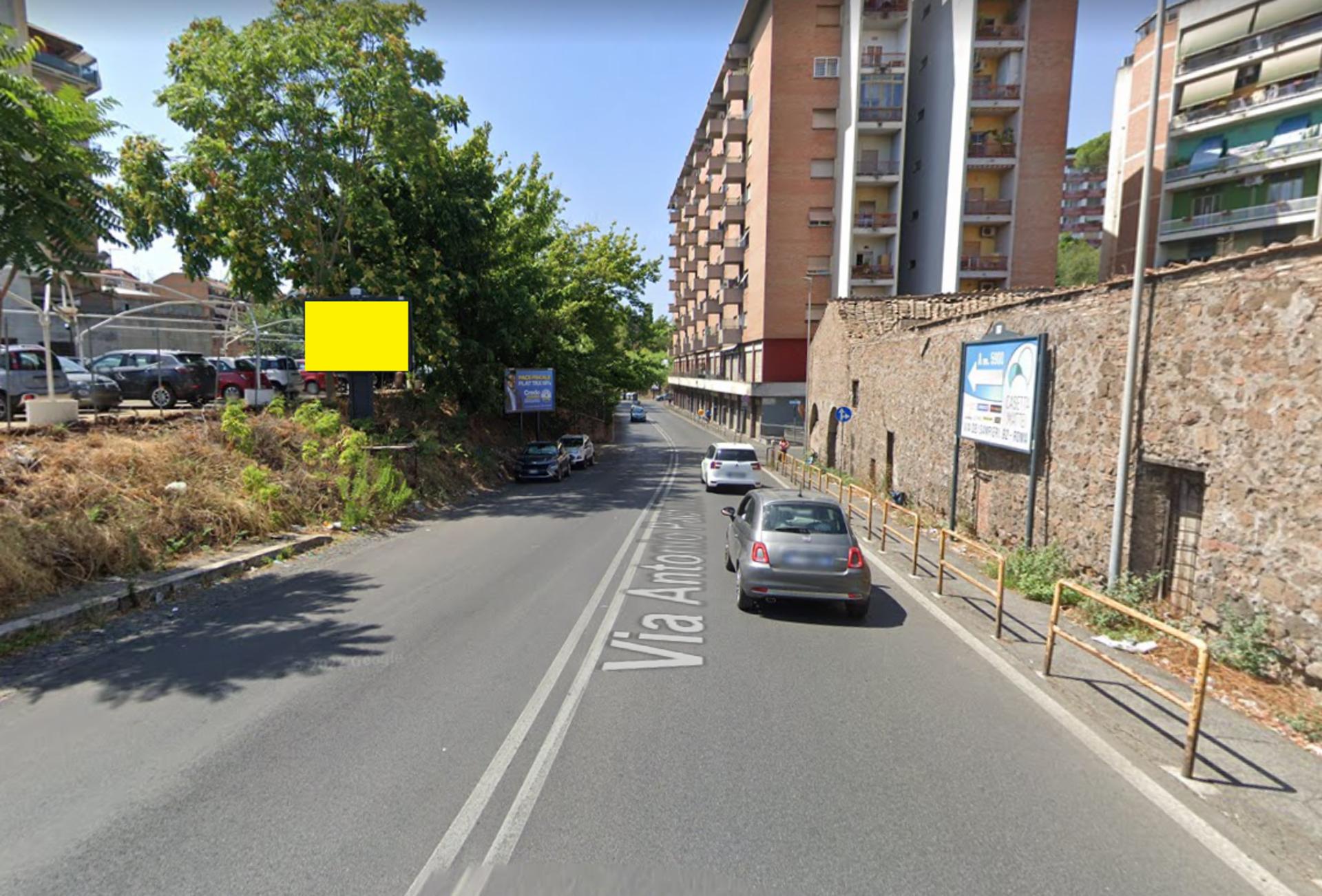 Impianto POSTER a Roma, in zona Shampoo