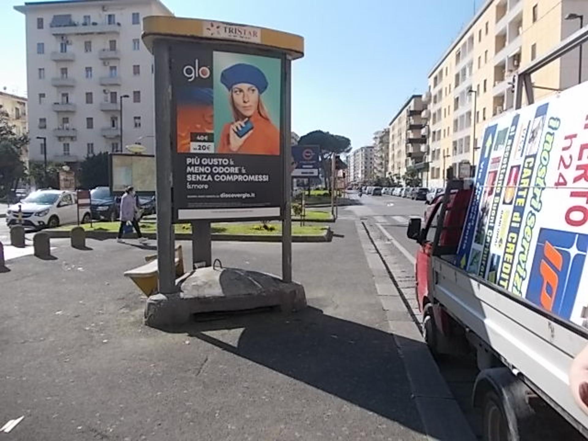 Impianto TOTEM a Napoli, in zona Veronique
