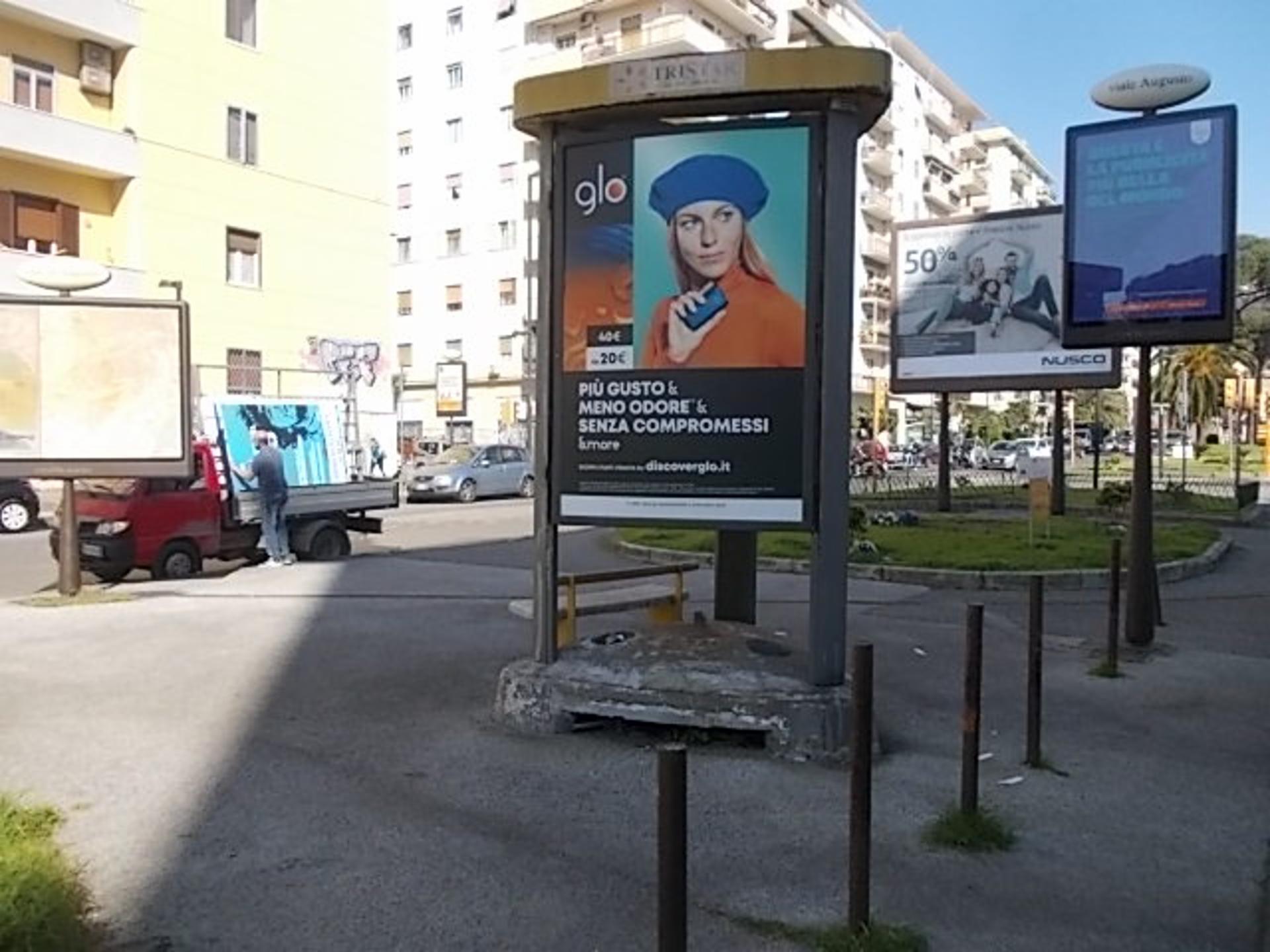Impianto TOTEM a Napoli, in zona Schiaccianà