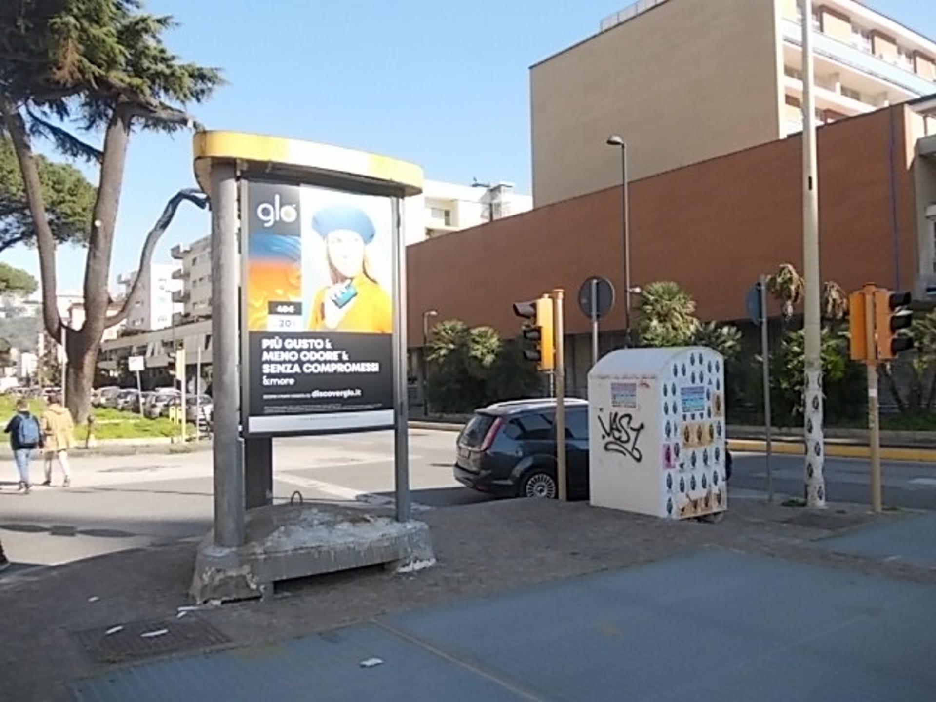 Impianto TOTEM a Napoli, in zona Veronique