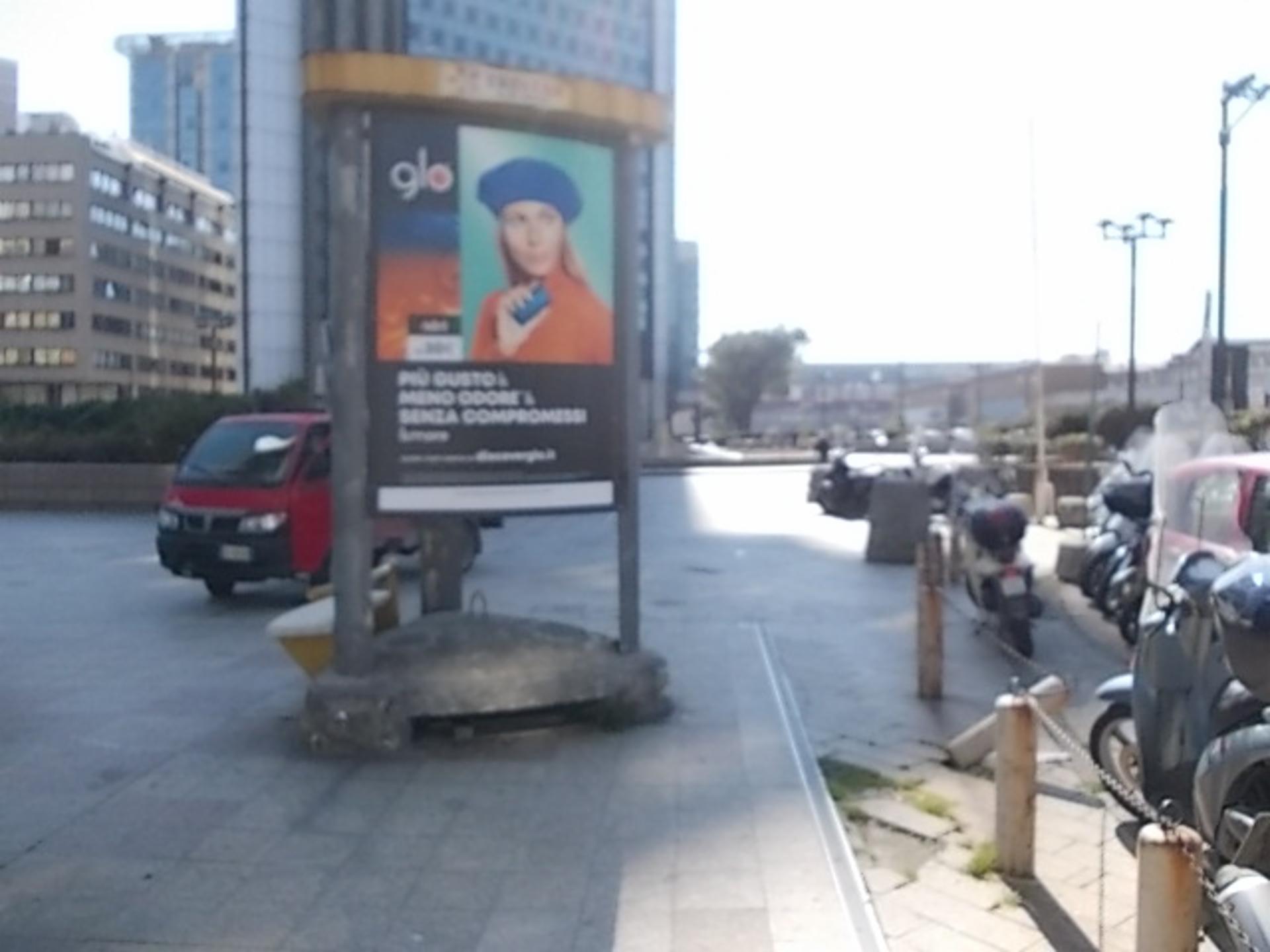 Impianto TOTEM a Napoli, in zona Etienne