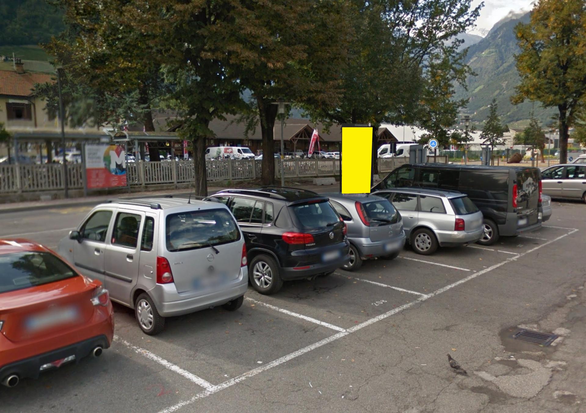 Impianto STENDARDO a Merano, in zona Würstel