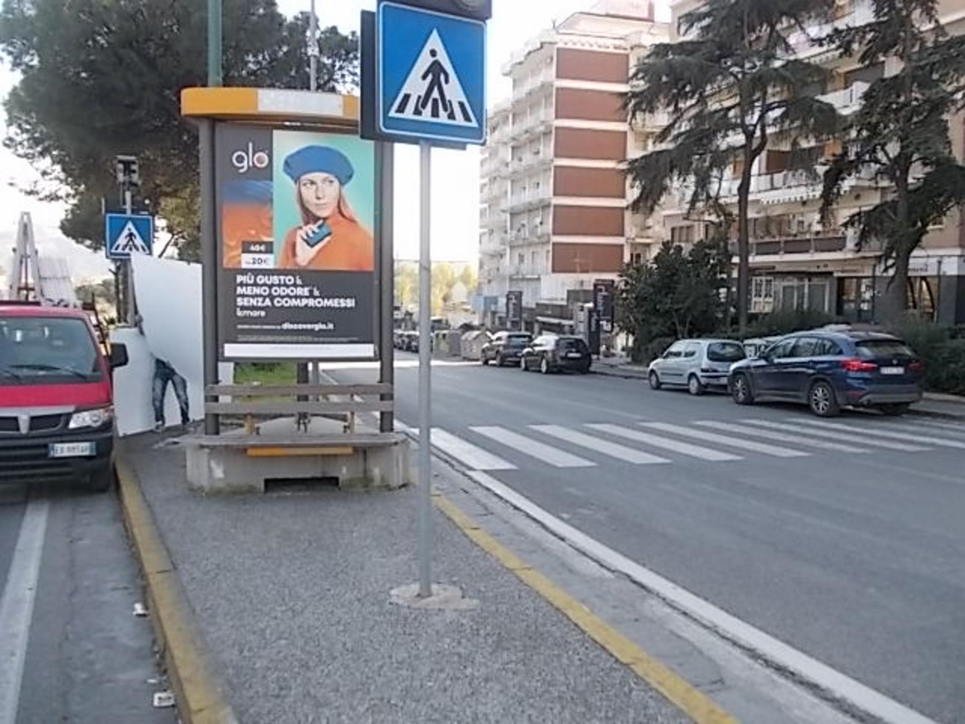 Impianto TOTEM a Napoli, in zona Università 