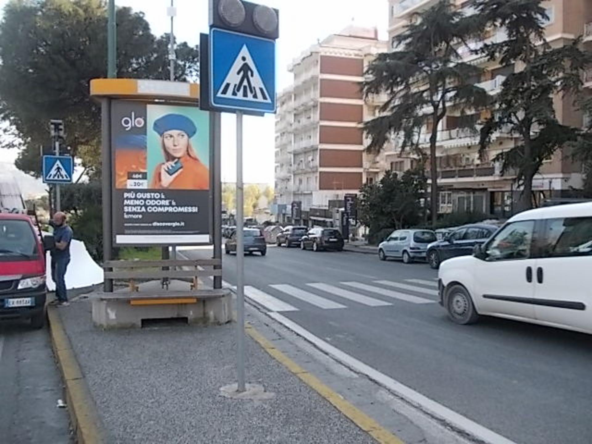 Impianto TOTEM a Napoli, in zona Università 