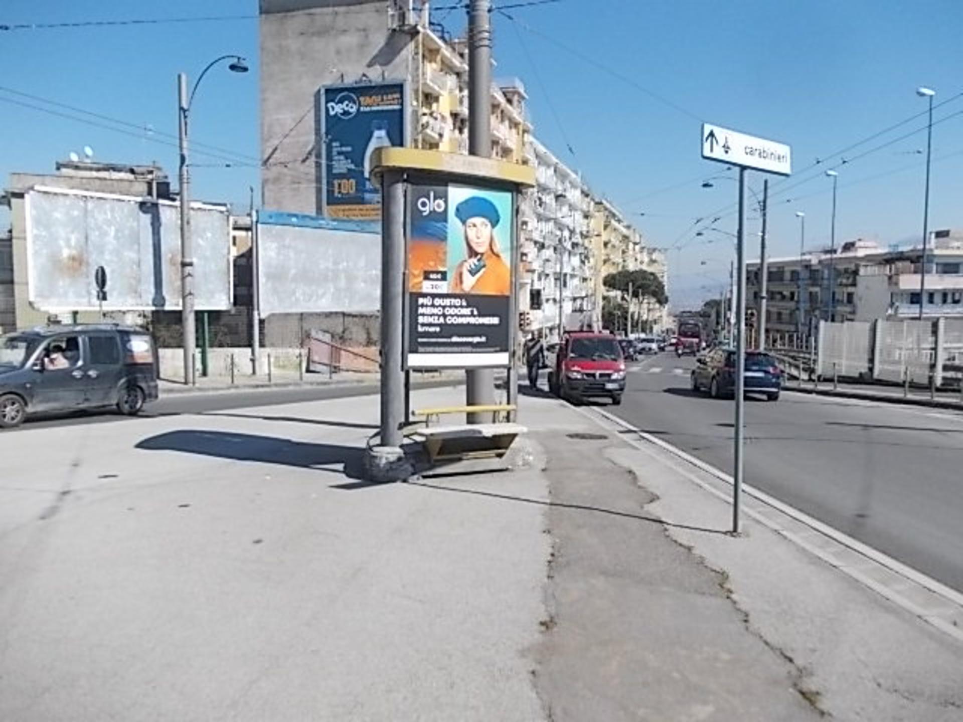 Impianto TOTEM a Napoli, in zona Ospedale Antonio Cardarelli