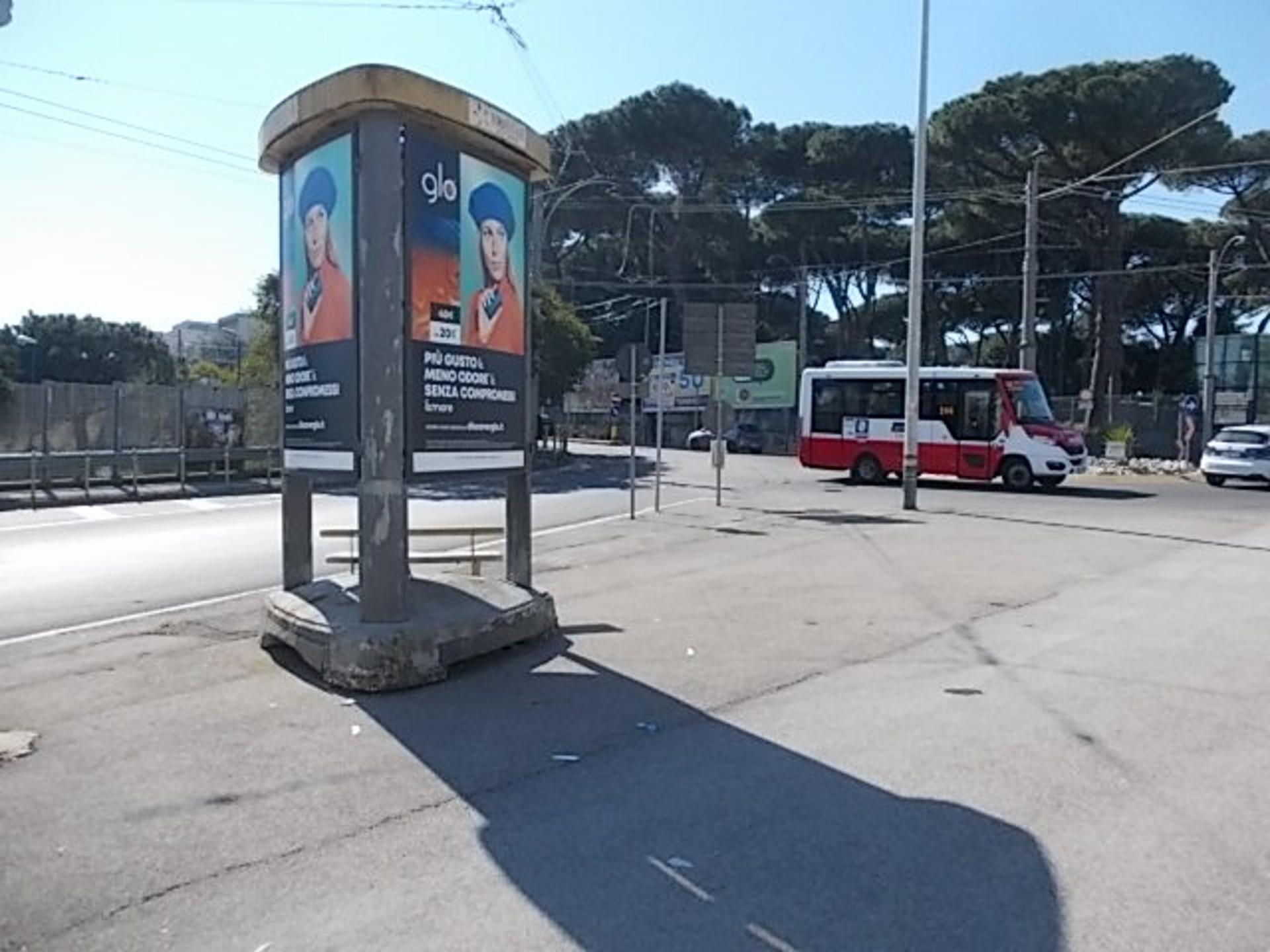 Impianto TOTEM a Napoli, in zona Ospedale Antonio Cardarelli
