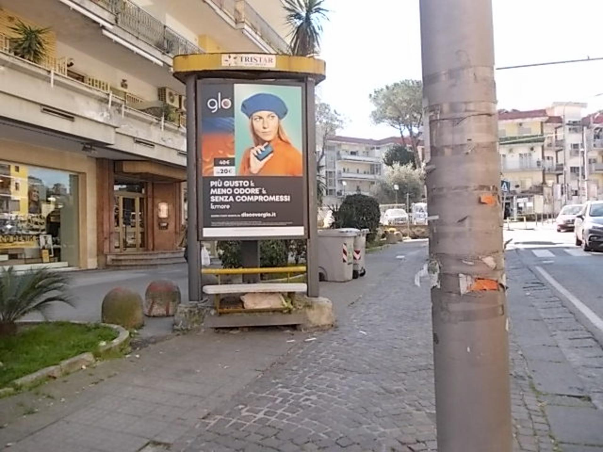 Impianto TOTEM a Napoli, in zona Chiesa di Santa Teresa del Gesù Bambino