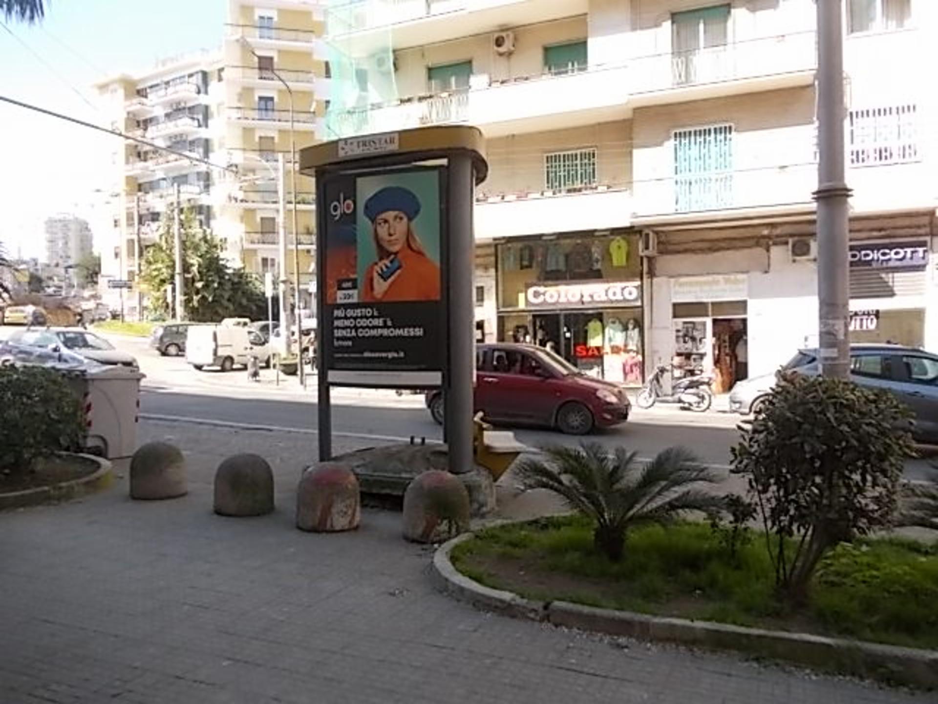 Impianto TOTEM a Napoli, in zona Chiesa di Santa Teresa del Gesù Bambino