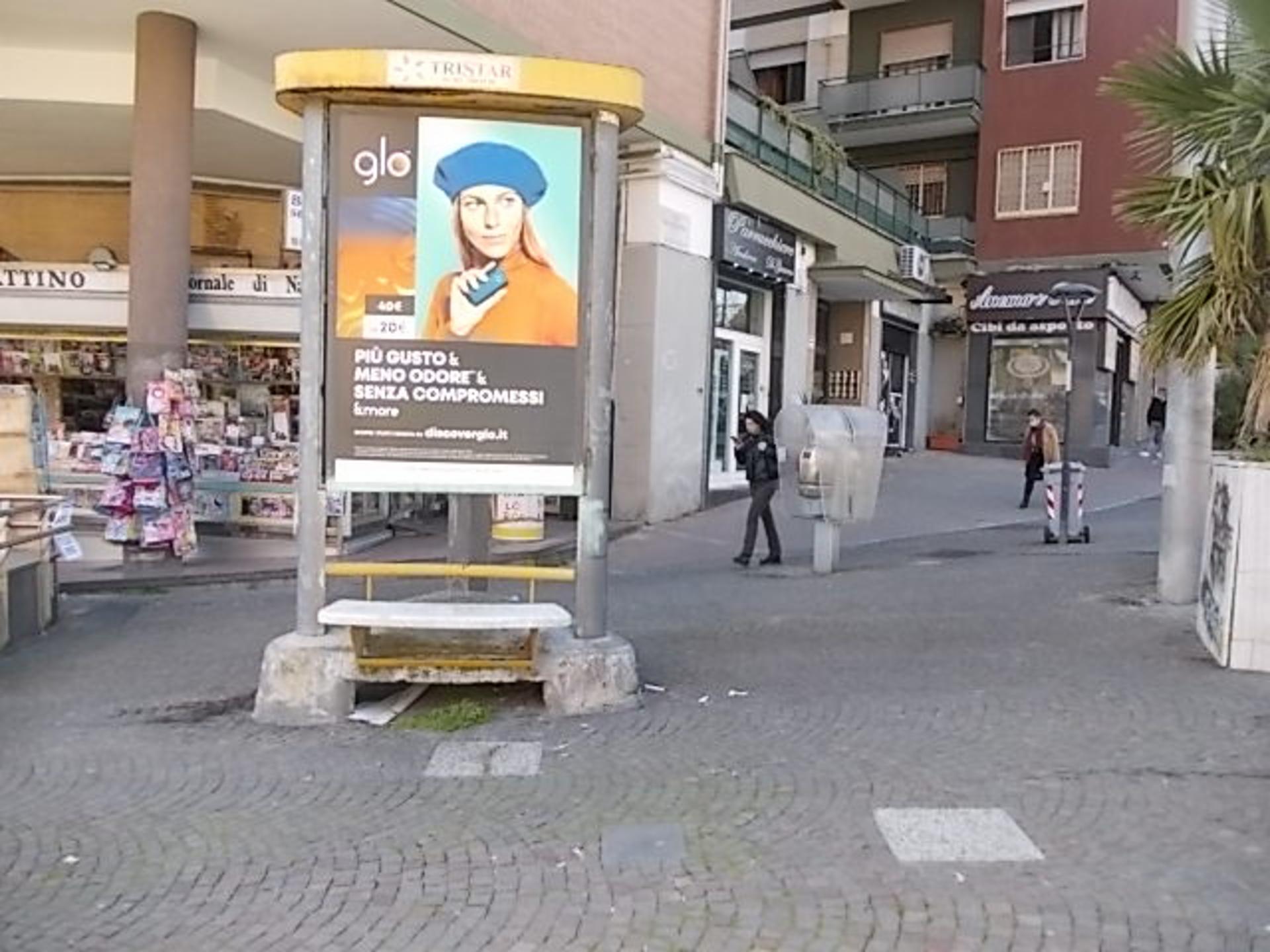 Impianto TOTEM a Napoli, in zona Il Cavallino d'Oro - Ristorante Pizzeria