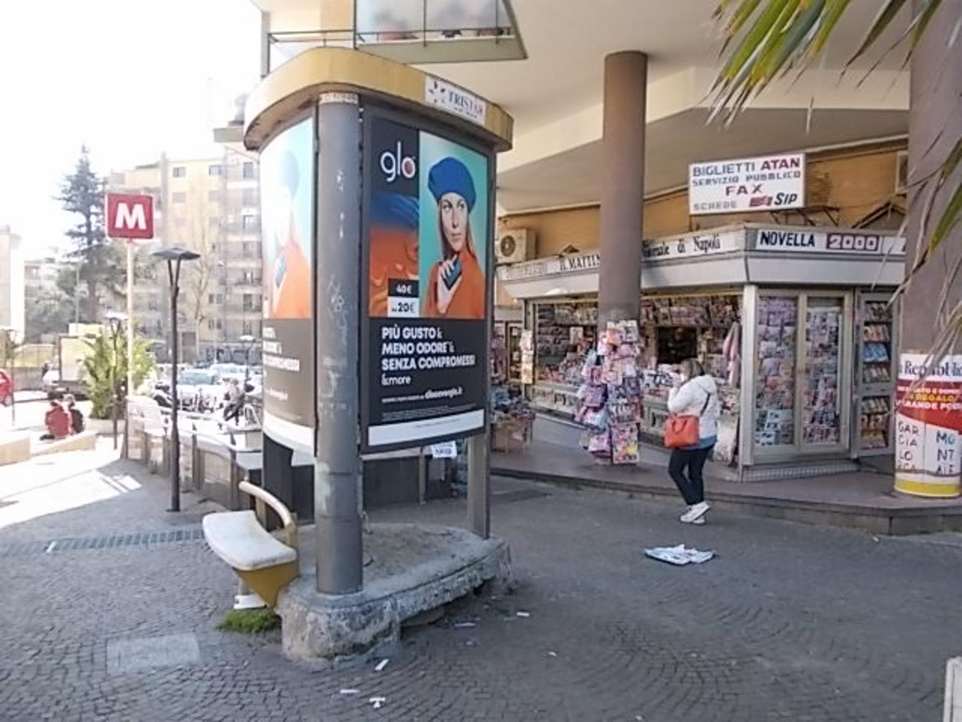 Impianto TOTEM a Napoli, in zona Il Cavallino d'Oro - Ristorante Pizzeria