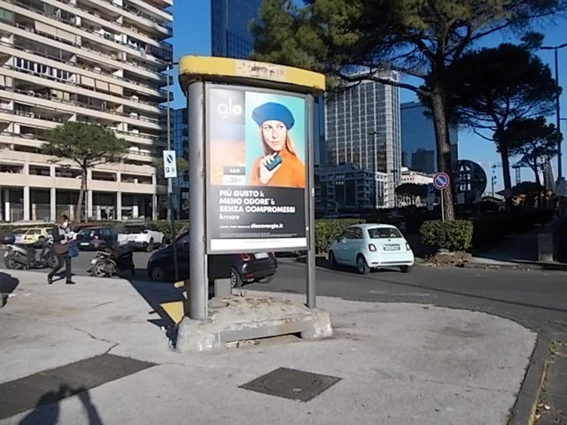Impianto TOTEM a Napoli, in zona El Cafè