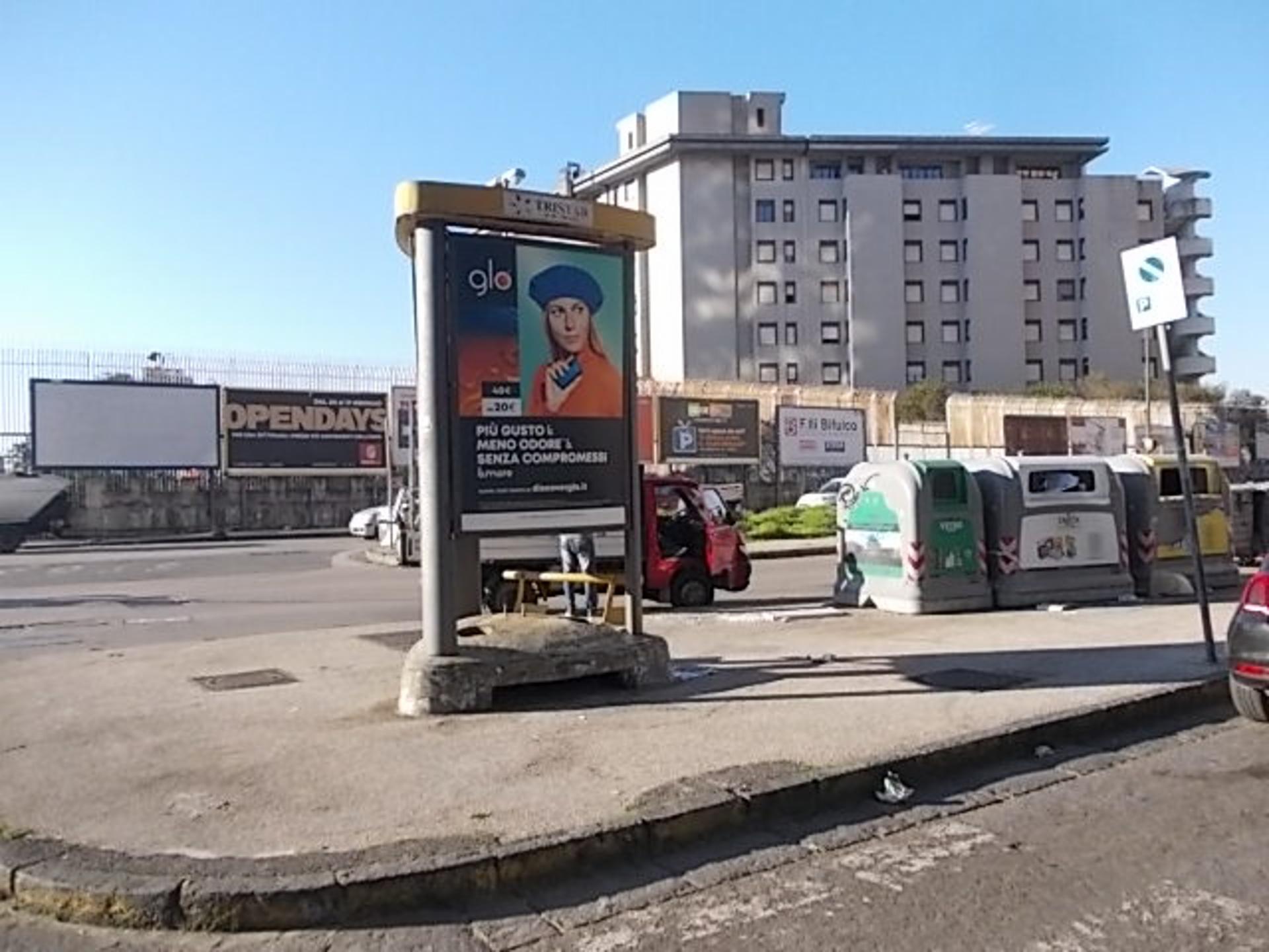 Impianto TOTEM a Napoli, in zona El Cafè