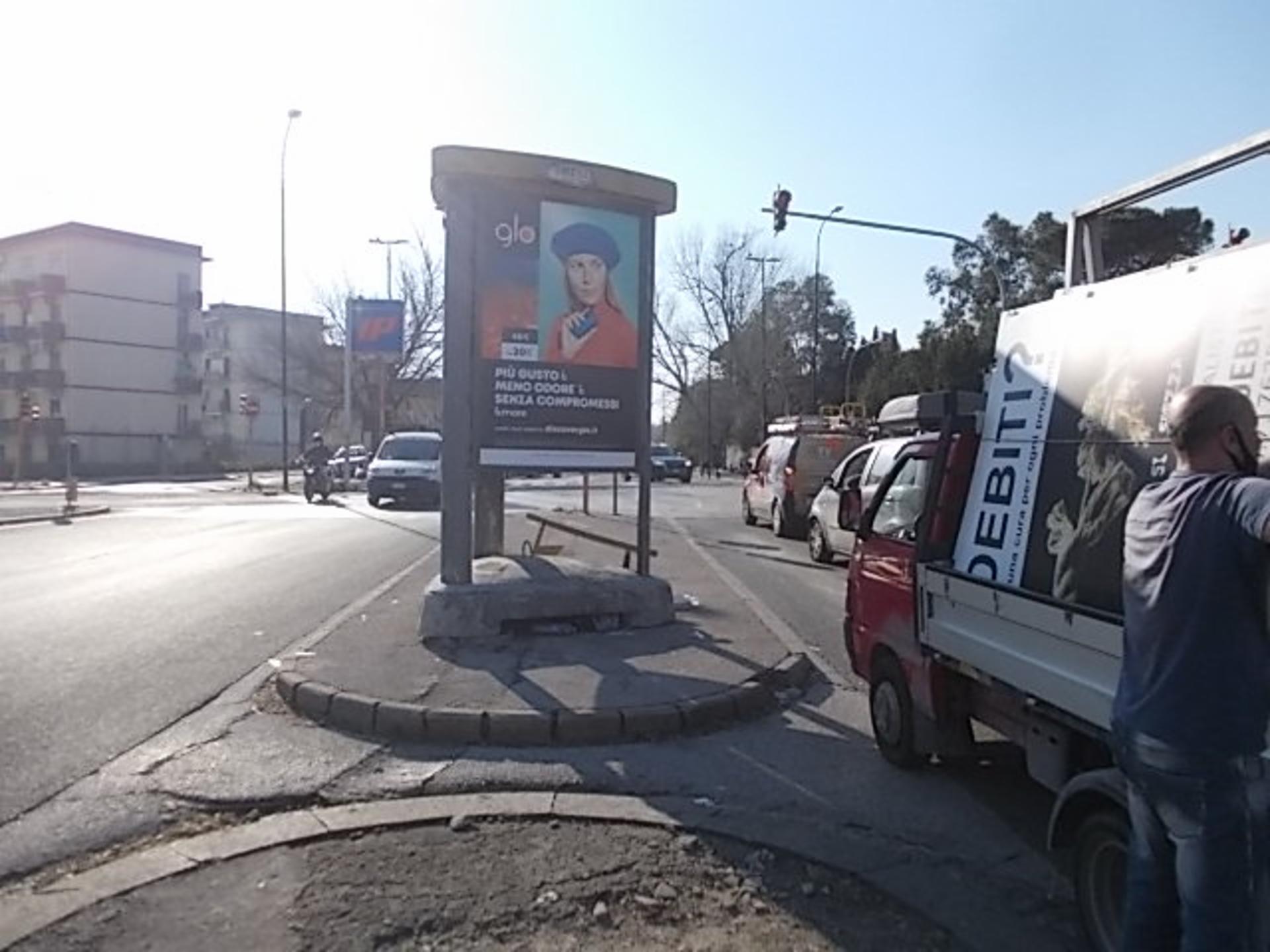 Impianto TOTEM a Napoli, in zona Rinomato