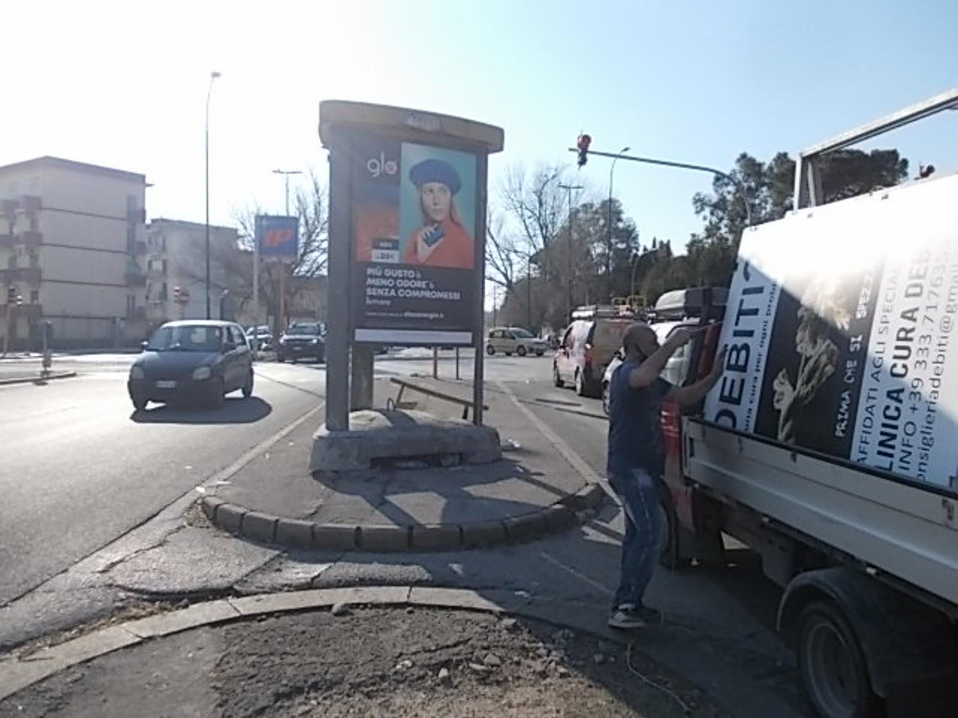 Impianto TOTEM a Napoli, in zona Rinomato