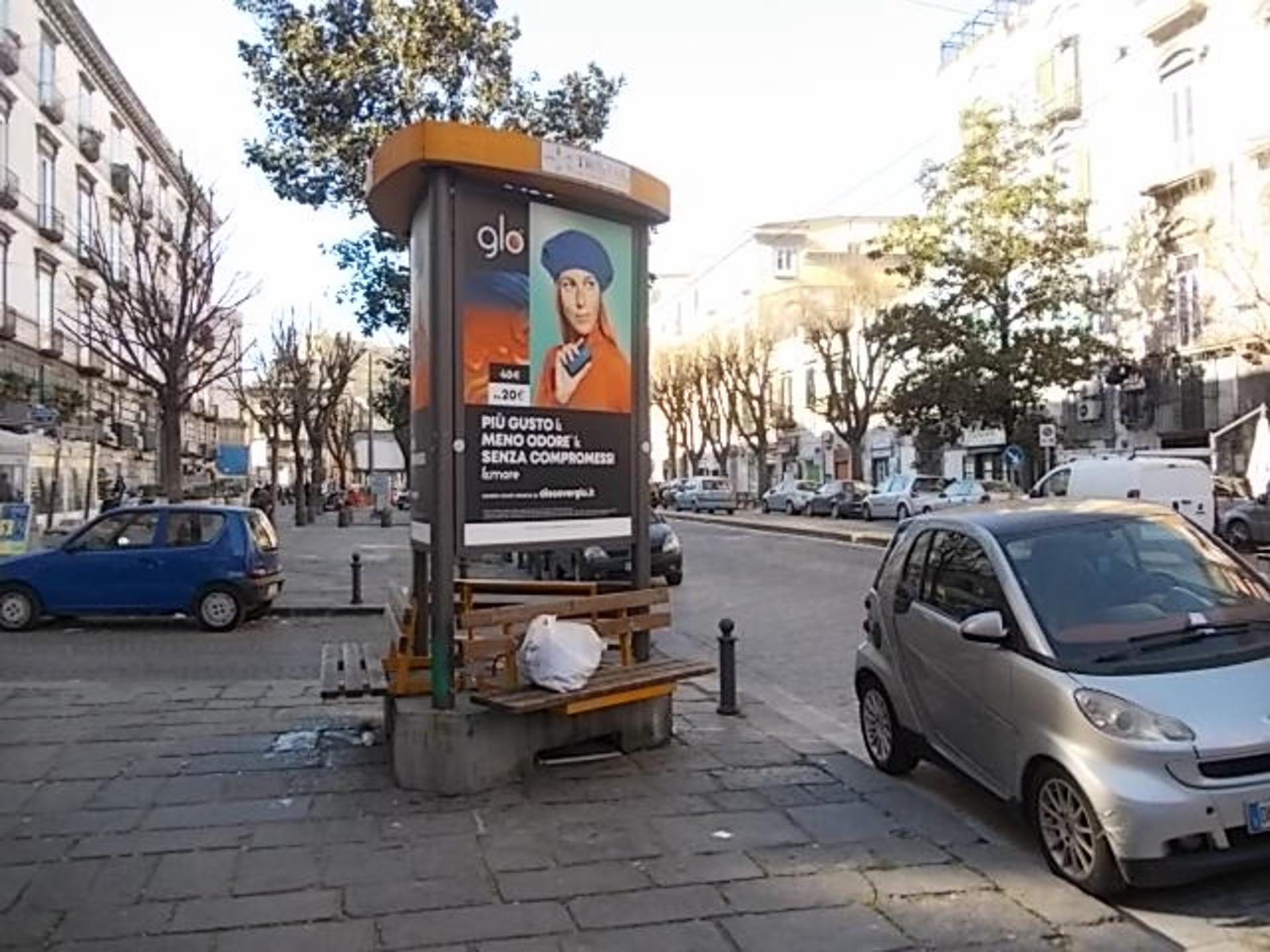 Impianto TOTEM a Napoli, in zona Chiesa di Santa Monica