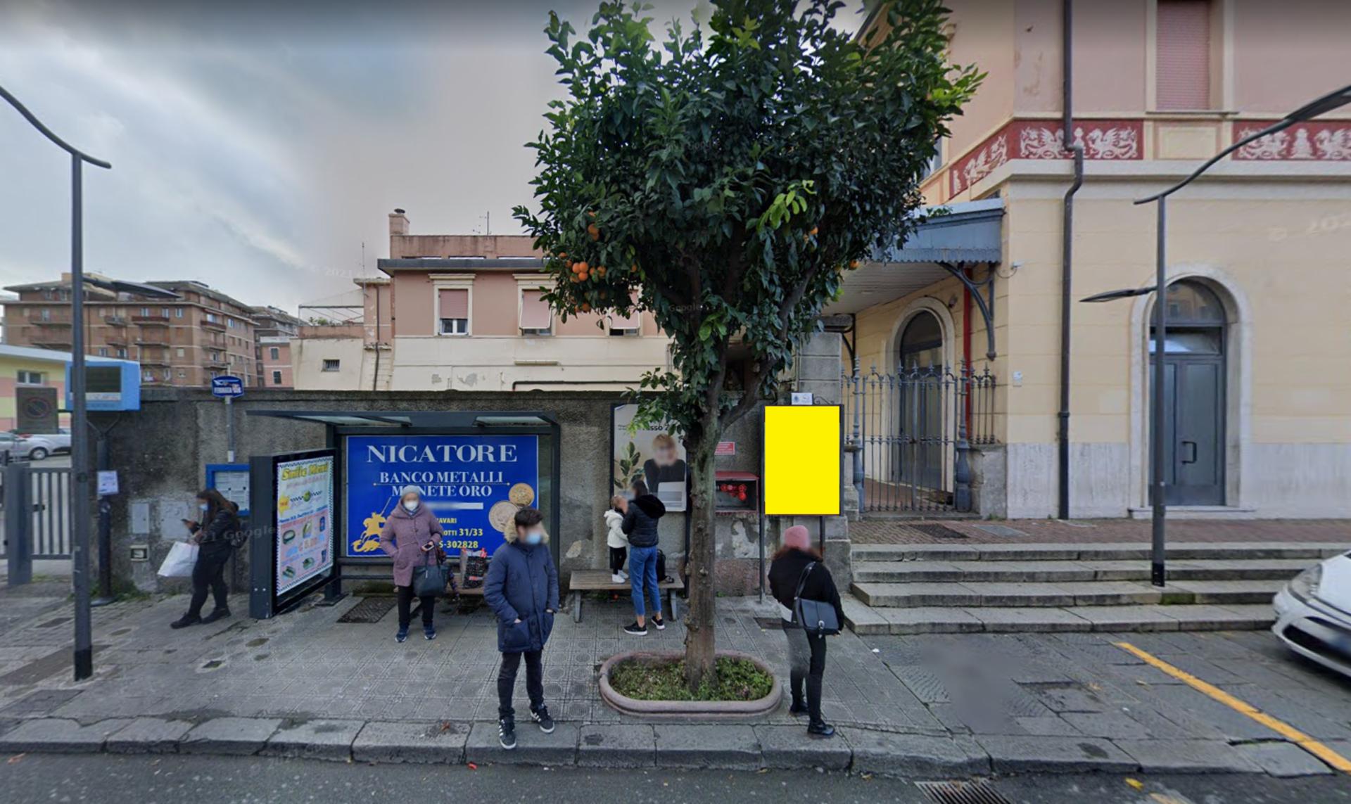 Impianto STENDARDO a Chiavari, in zona Gran Cafè Defilla