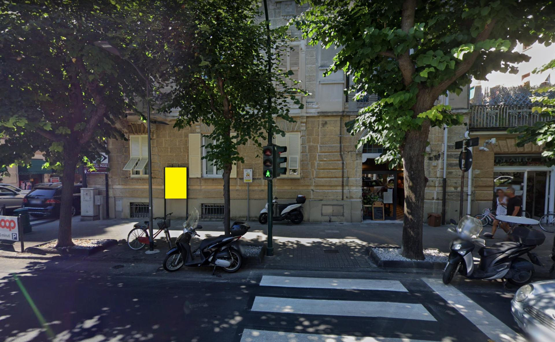 Impianto STENDARDO a Chiavari, in zona Gran Cafè Defilla
