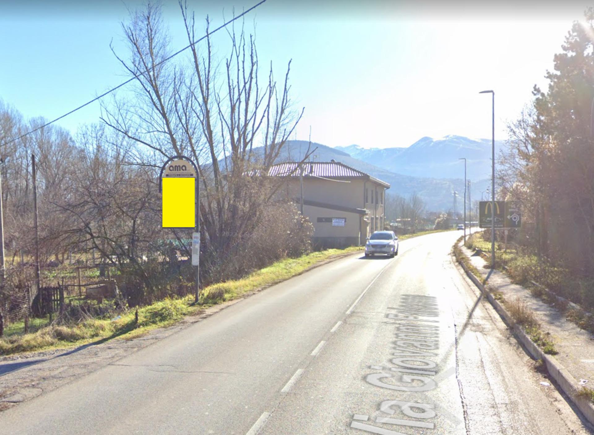Impianto PALINA a L'Aquila, in zona Scuola Superiore Guglielmo Reiss Romoli