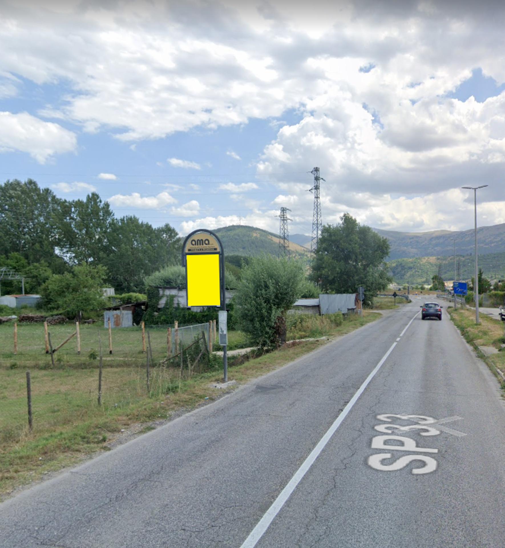 Impianto PALINA a L'Aquila, in zona Scuola Superiore Guglielmo Reiss Romoli