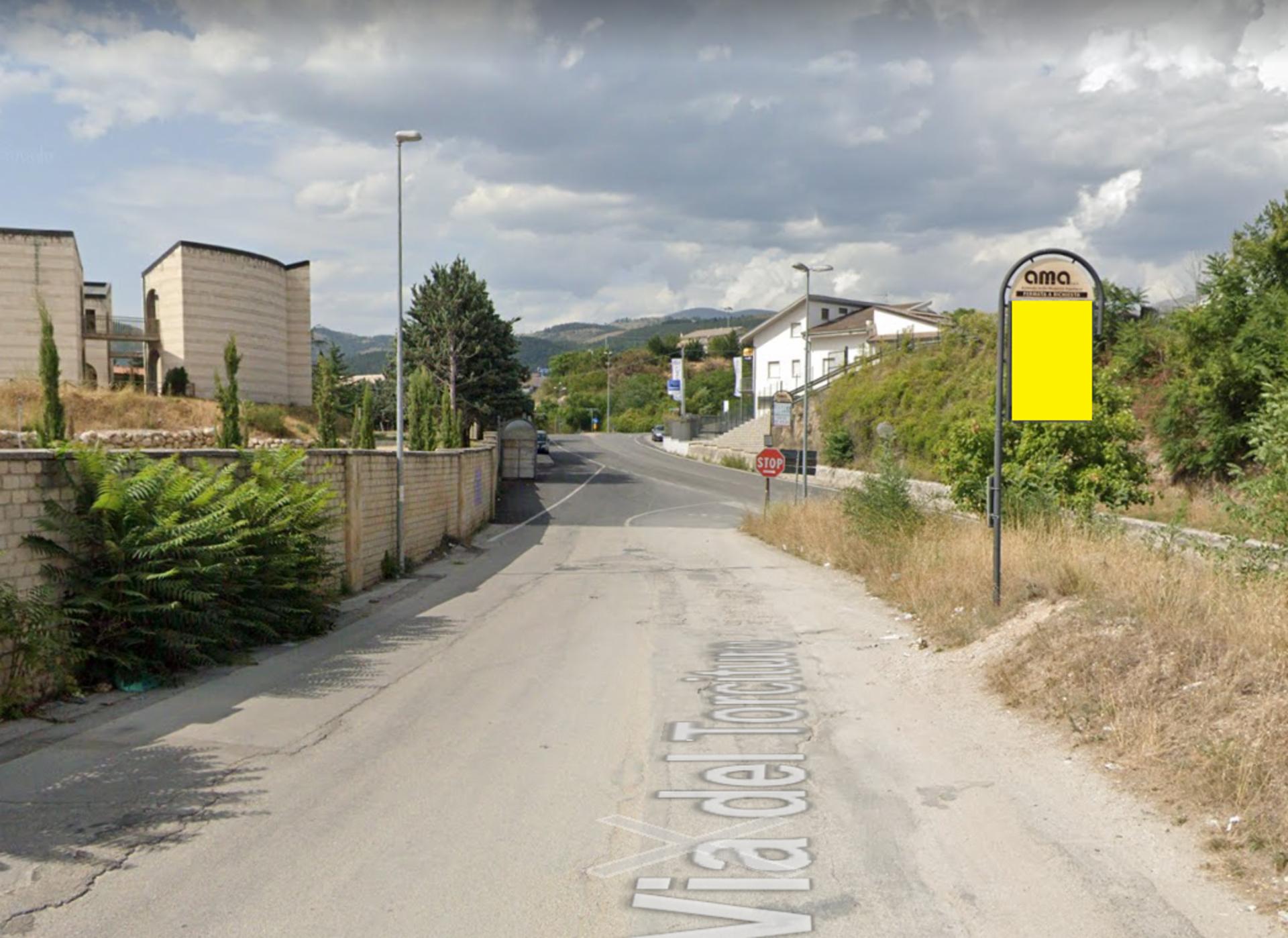 Impianto PALINA a L'Aquila, in zona Villa Feronia