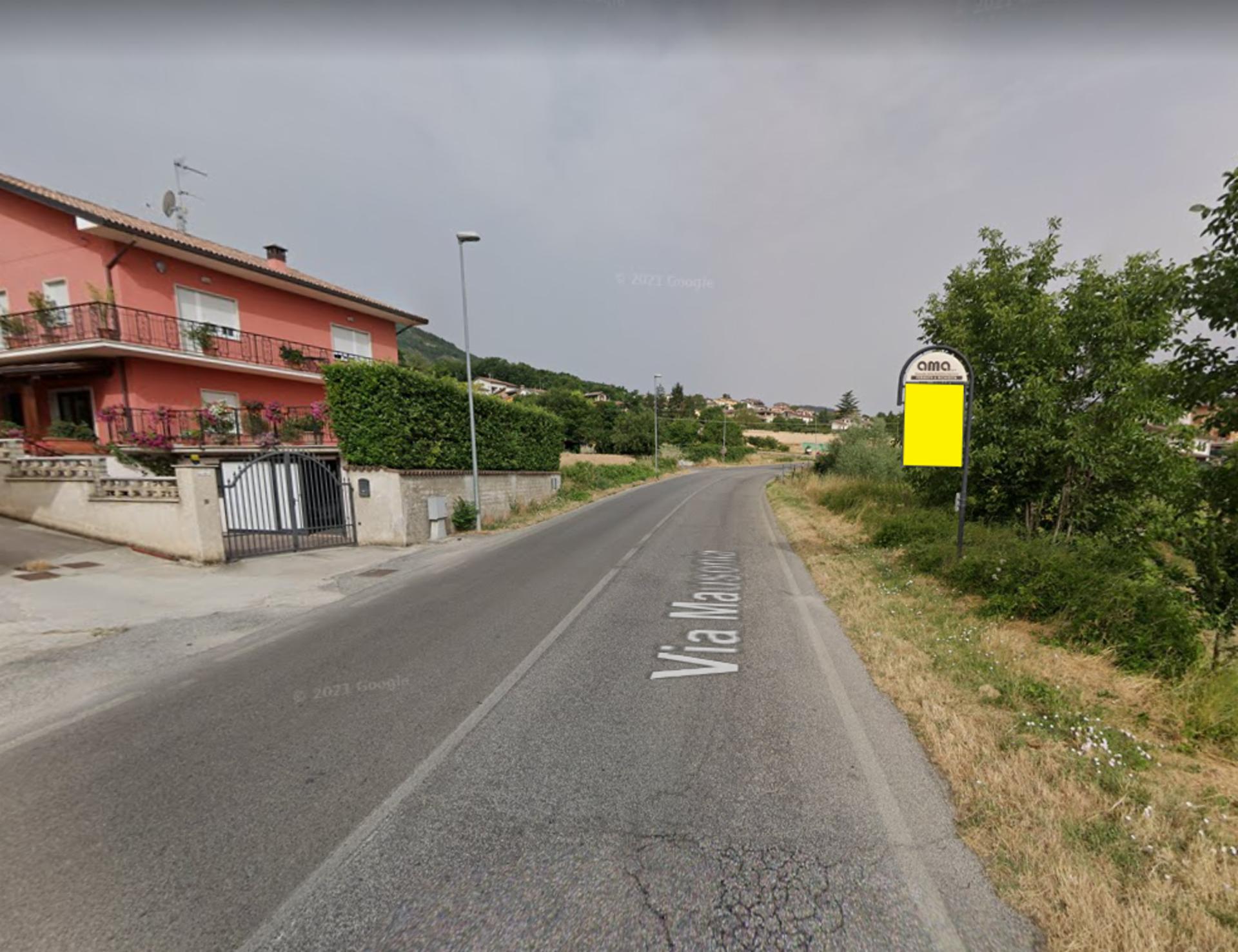 Impianto PALINA a L'Aquila, in zona Chiesa di Santa Maria di Pianola