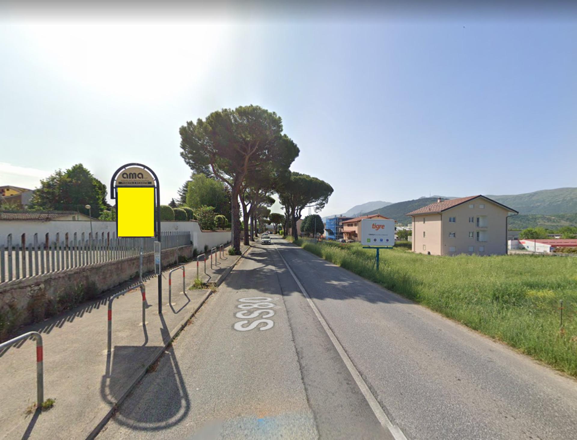 Impianto PALINA a L'Aquila, in zona Circolo ARCI Querencia