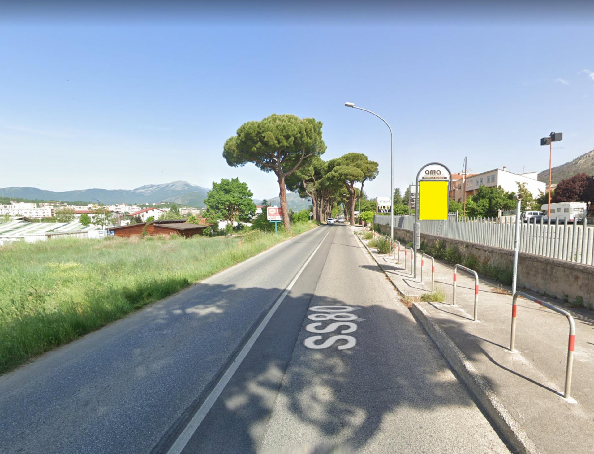 Impianto PALINA a L'Aquila, in zona Circolo ARCI Querencia