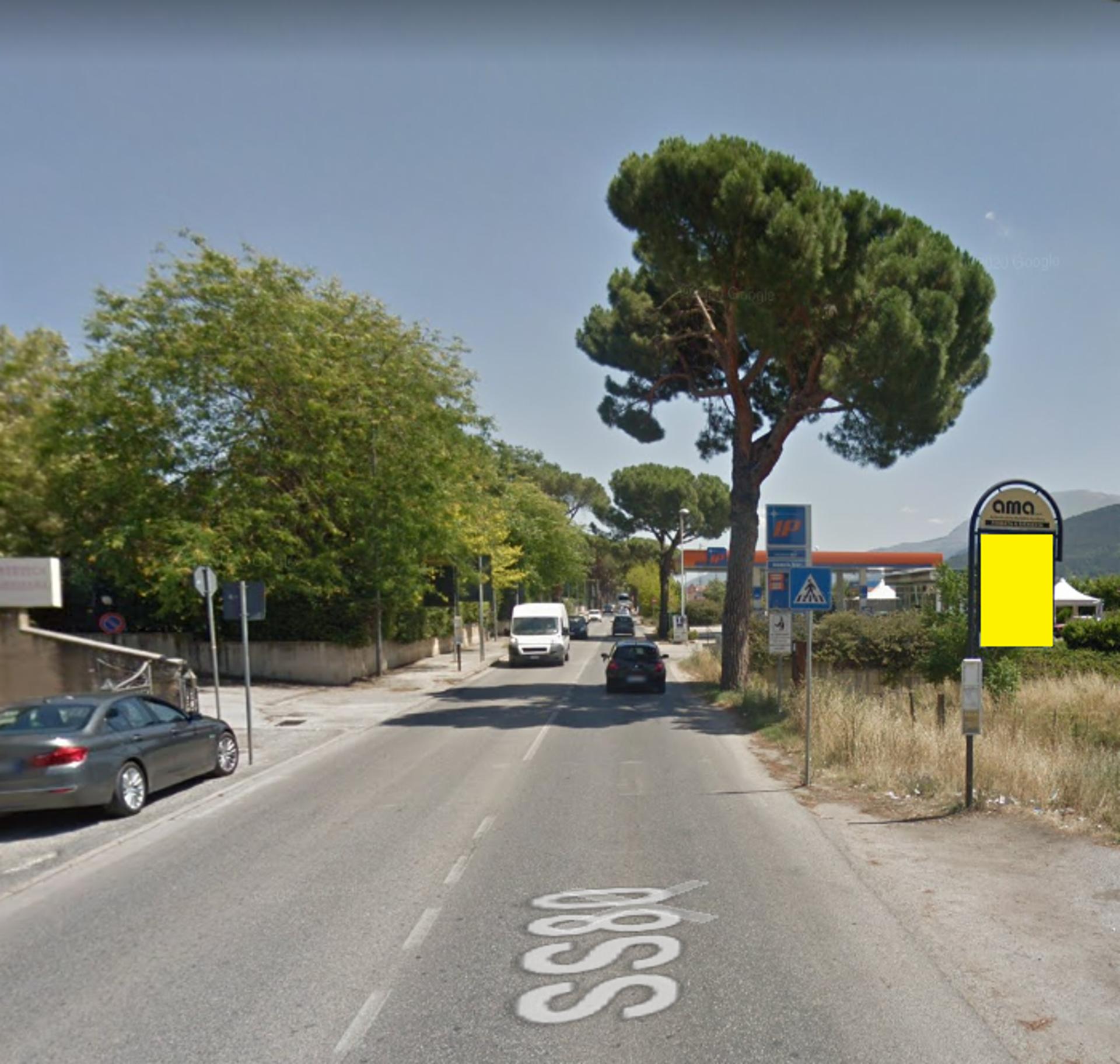 Impianto PALINA a L'Aquila, in zona Scuola Primaria Mariele Ventre