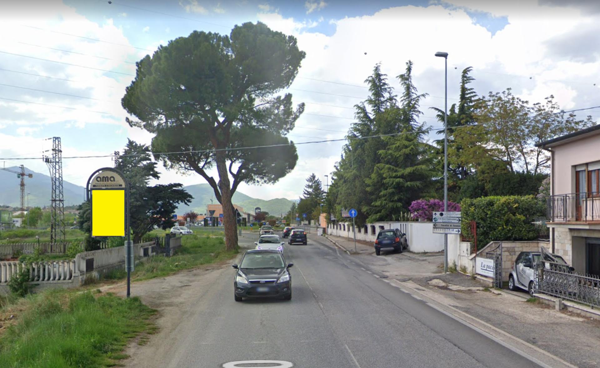 Impianto PALINA a L'Aquila, in zona Scuola Primaria Mariele Ventre