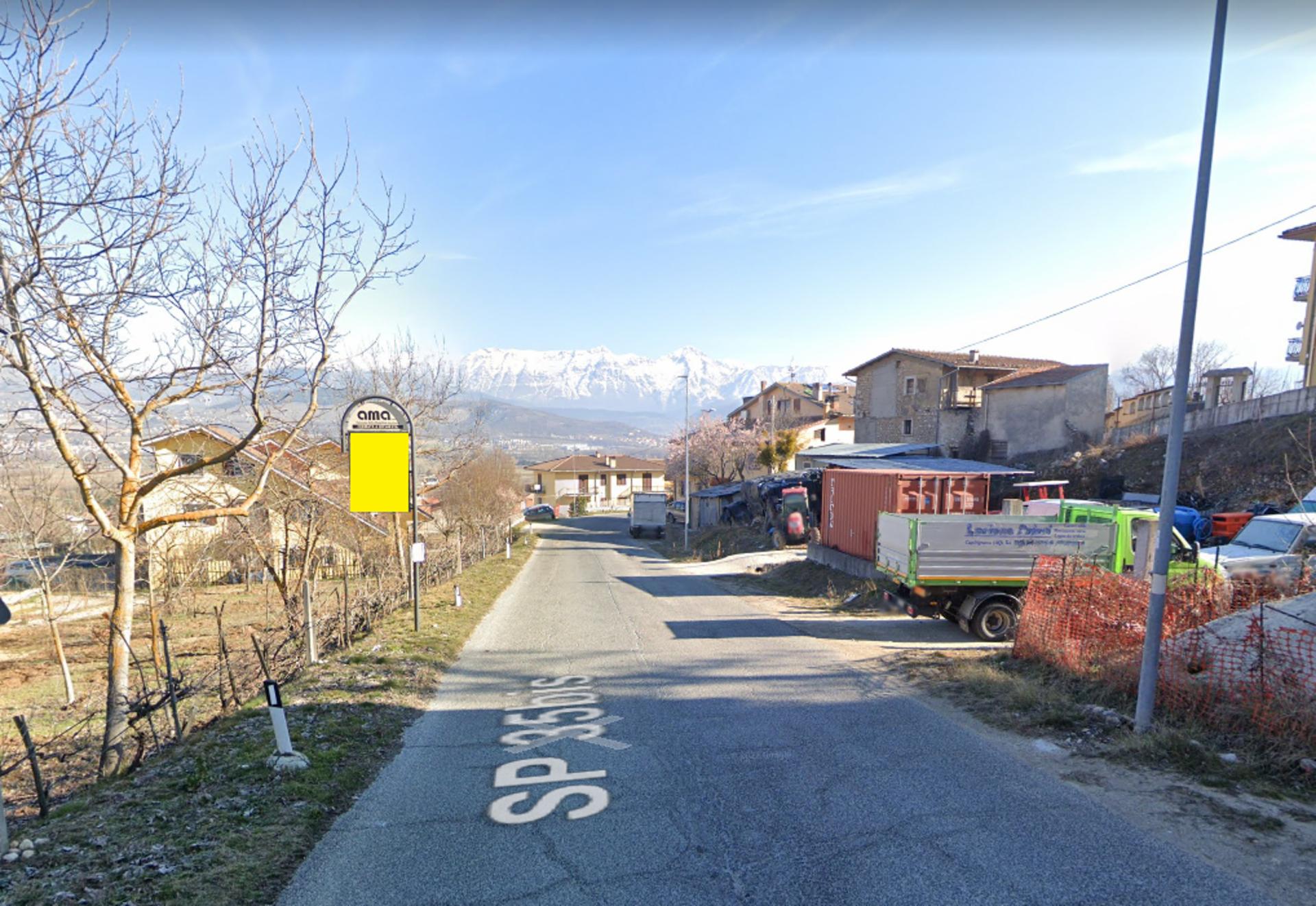 Impianto PALINA a L'Aquila, in zona Chiesa di Santa Maria di Bagno