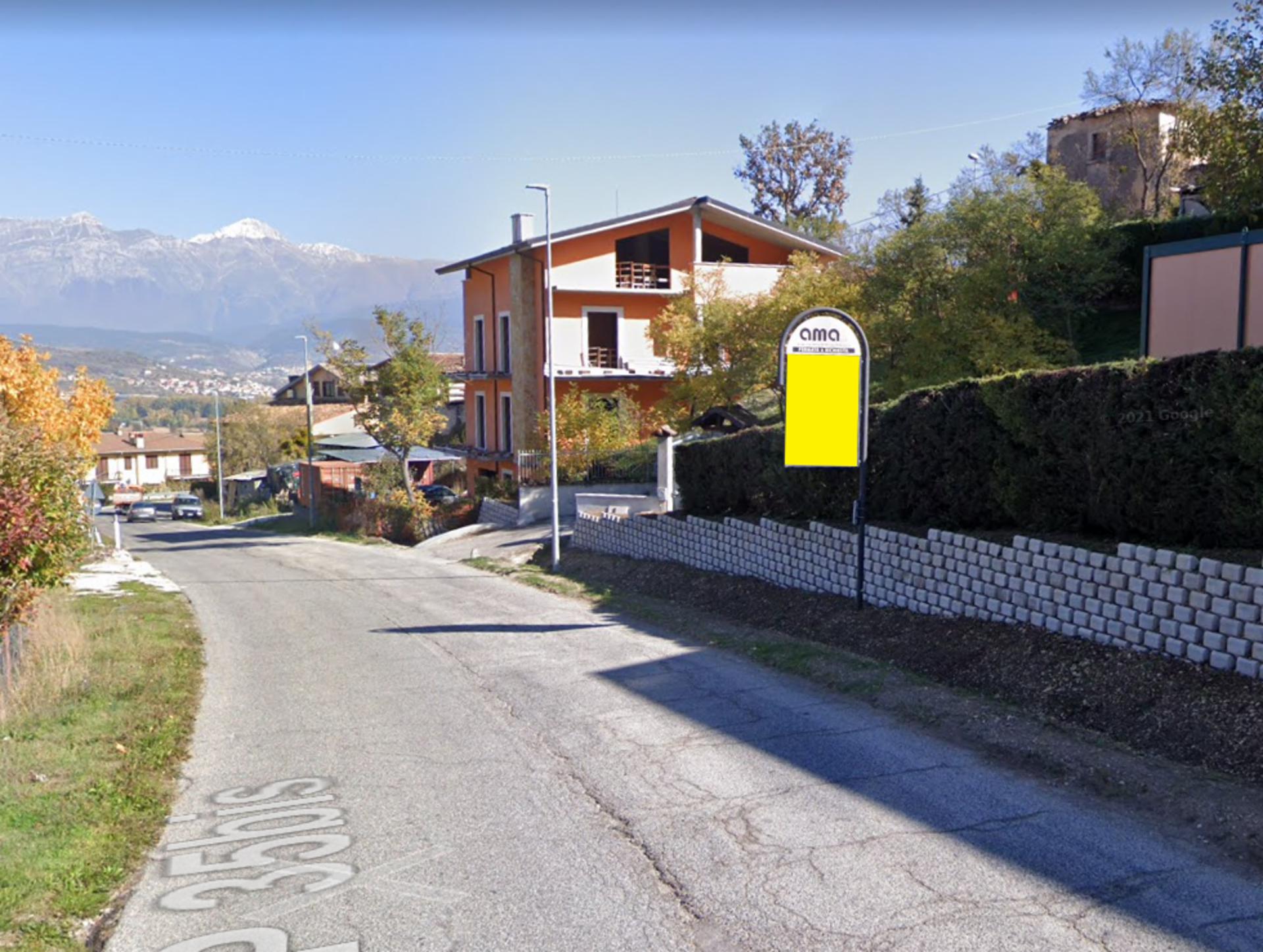 Impianto PALINA a L'Aquila, in zona Chiesa di Santa Maria di Bagno