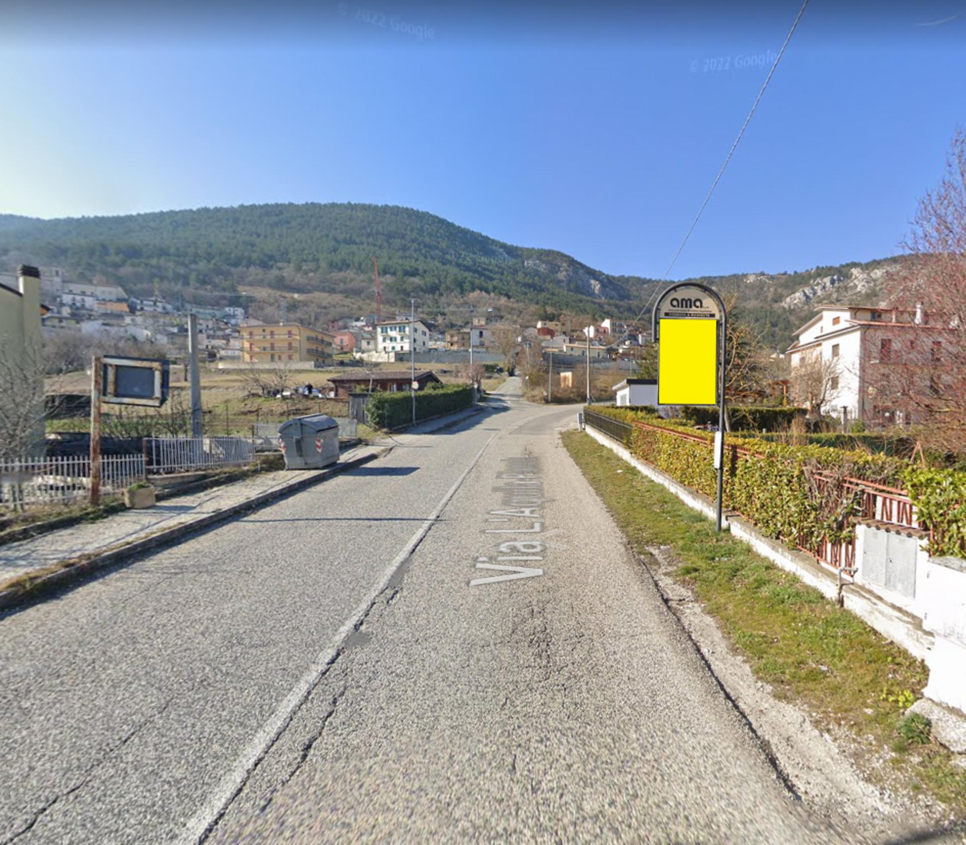Impianto PALINA a L'Aquila, in zona Chiesa di Santa Maria di Pianola