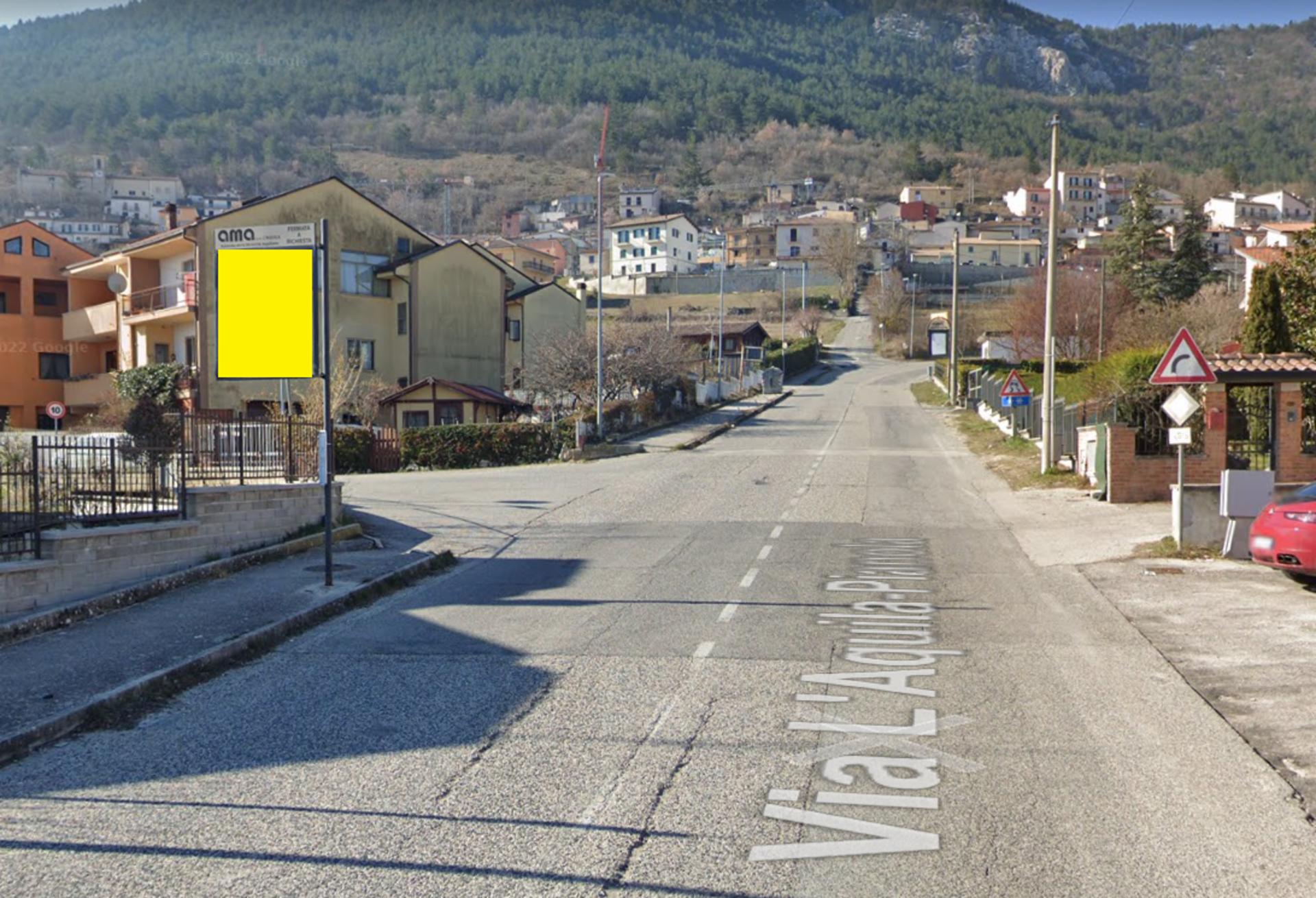 Impianto PALINA a L'Aquila, in zona Chiesa di Santa Maria di Pianola