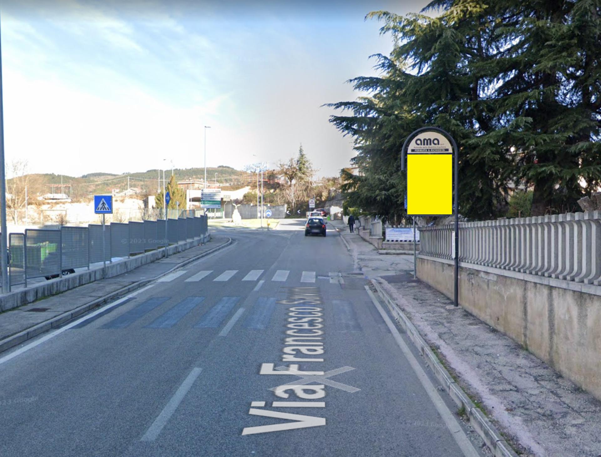 Impianto PALINA a L'Aquila, in zona Gioielleria Oro & Argento