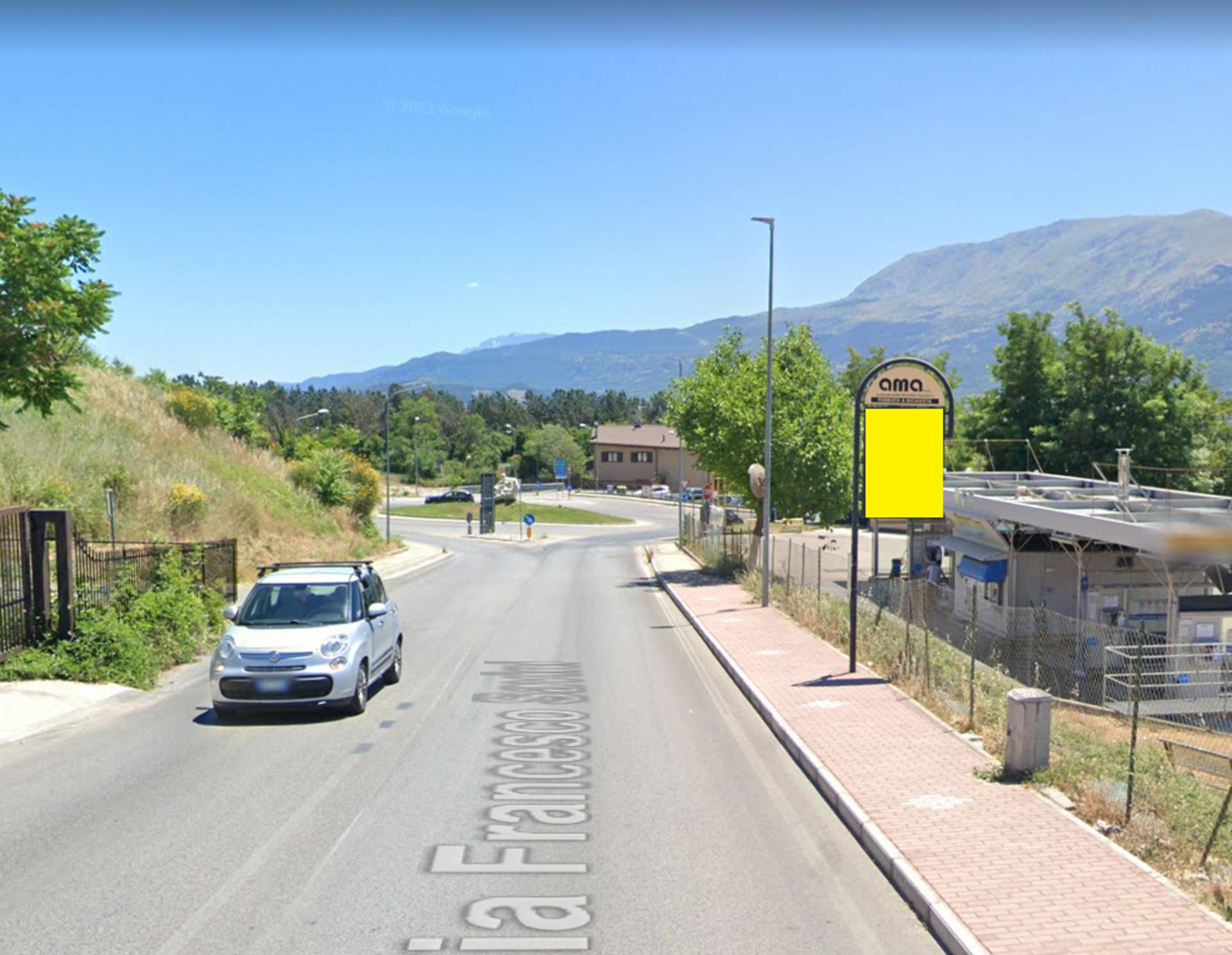 Impianto PALINA a L'Aquila, in zona Villa Feronia