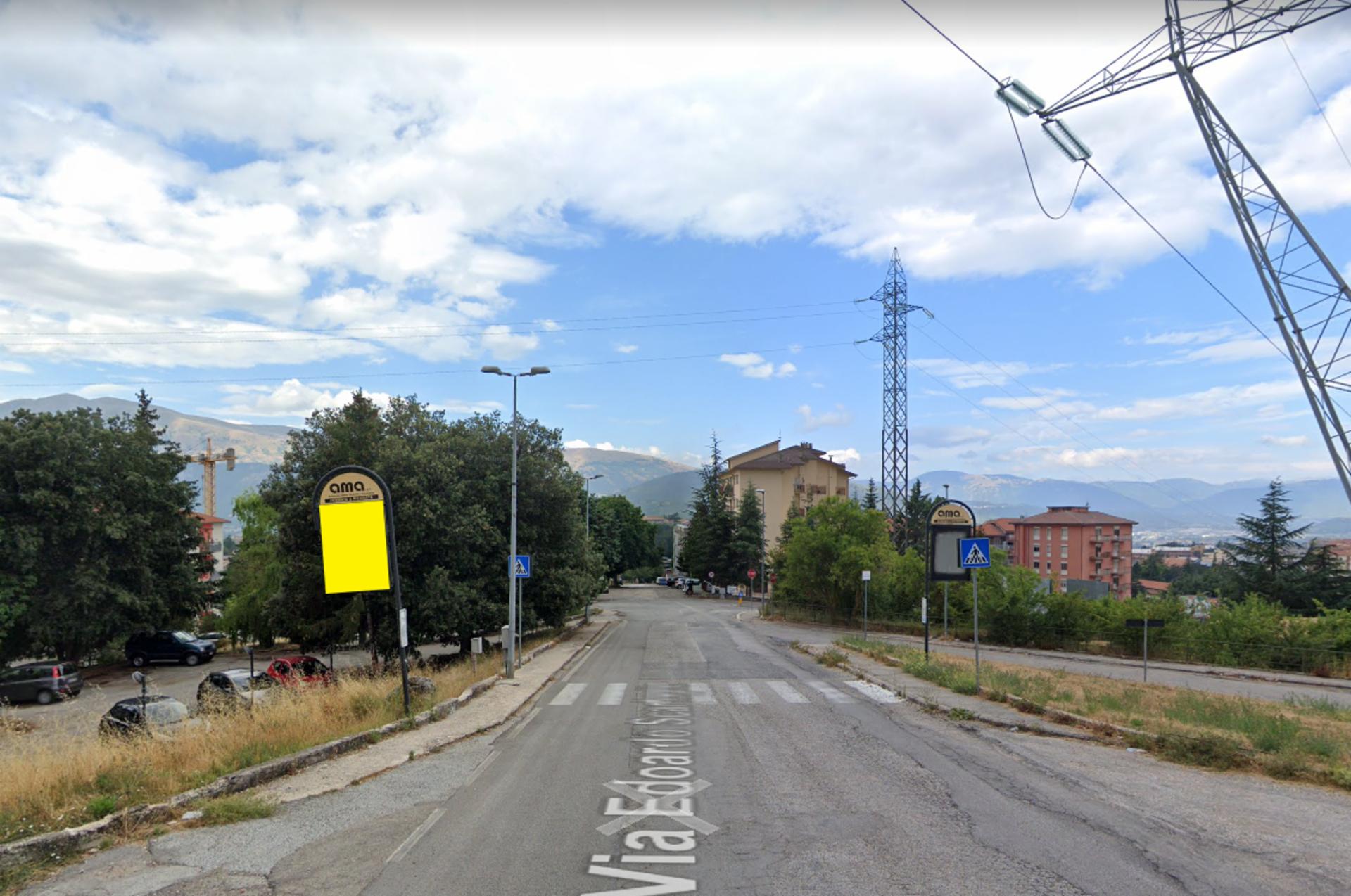 Impianto PALINA a L'Aquila, in zona Bar Acquasanta
