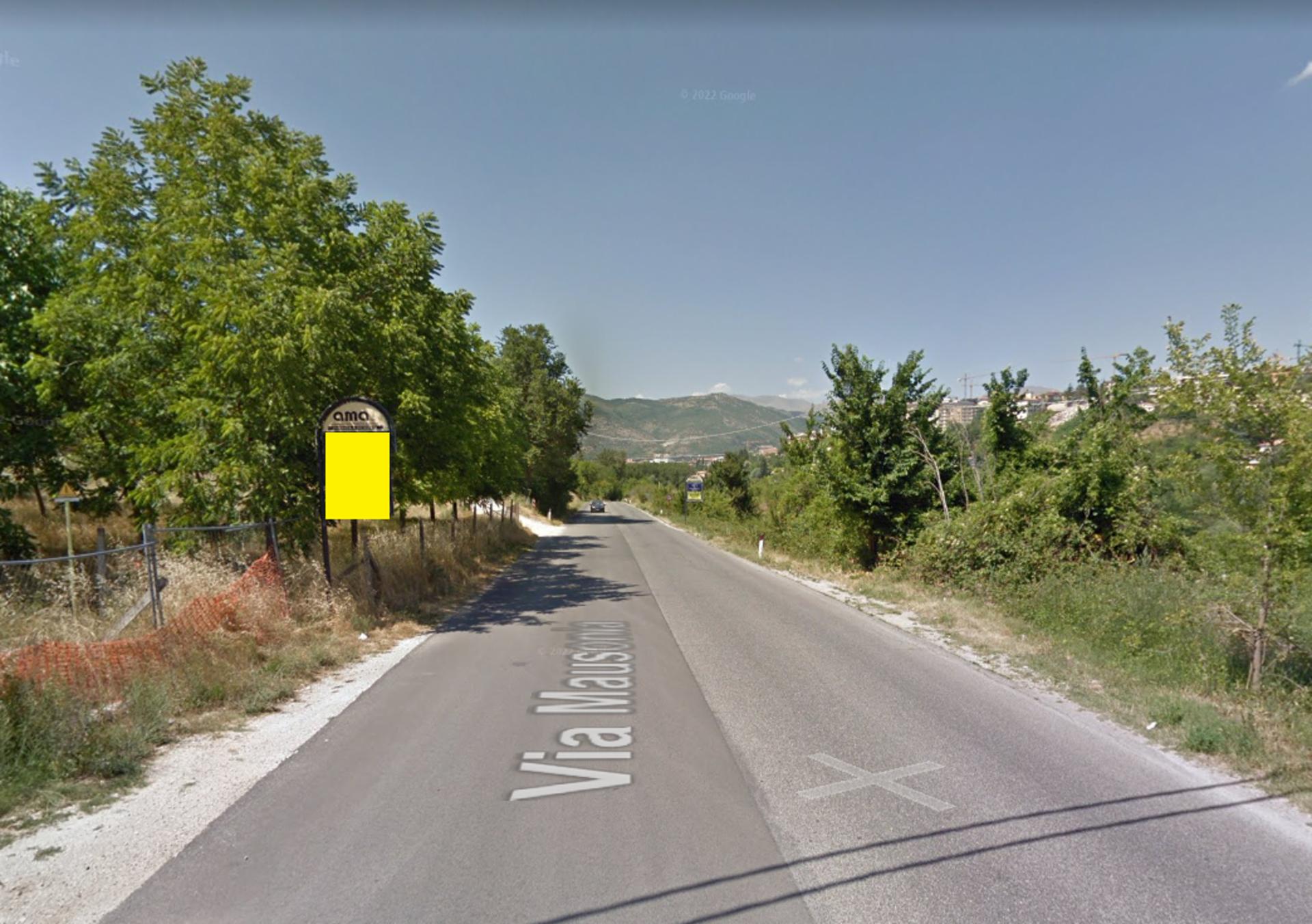 Impianto PALINA a L'Aquila, in zona Alimentari La Villa
