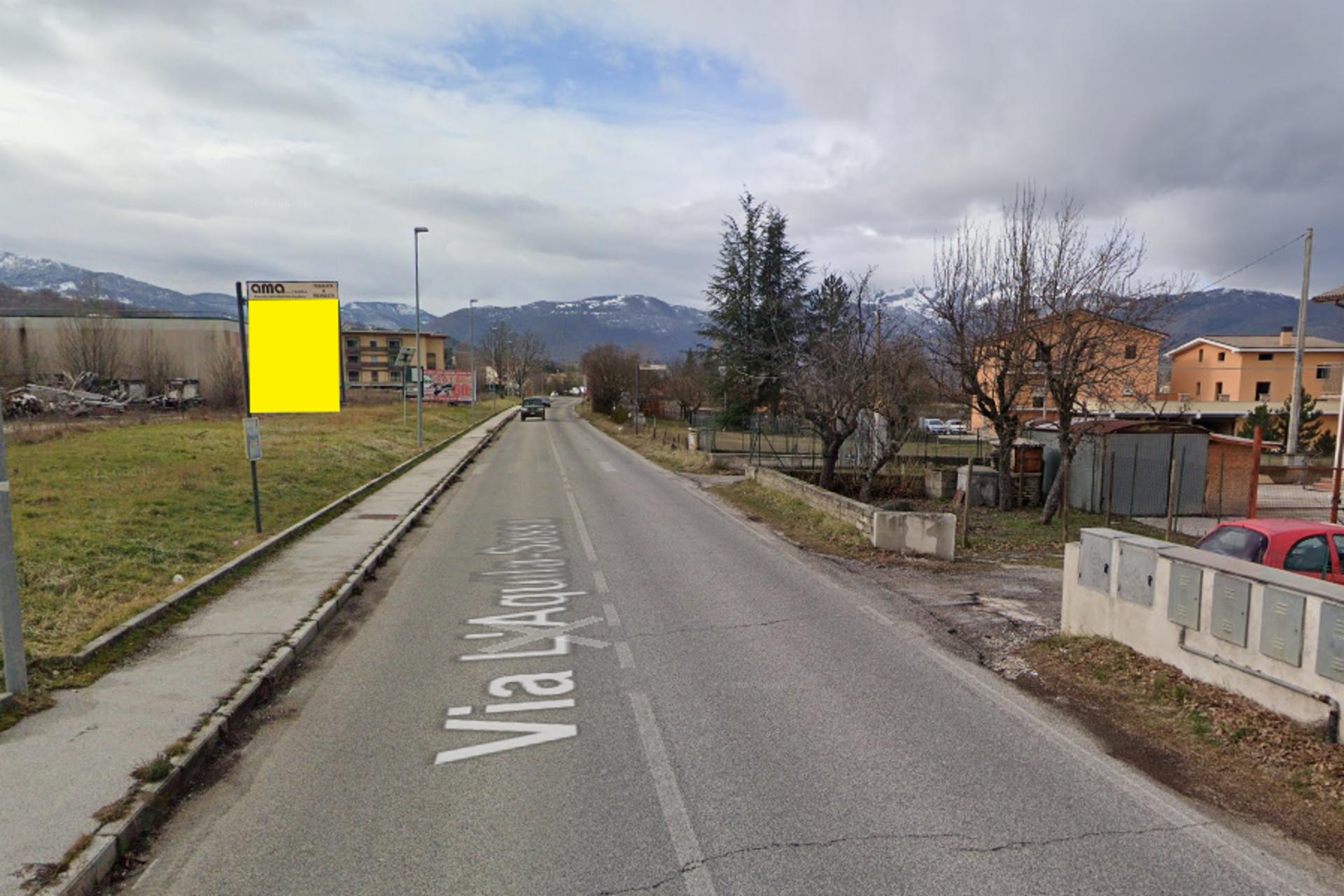 Impianto PALINA a L'Aquila, in zona Chiesa di San Pietro