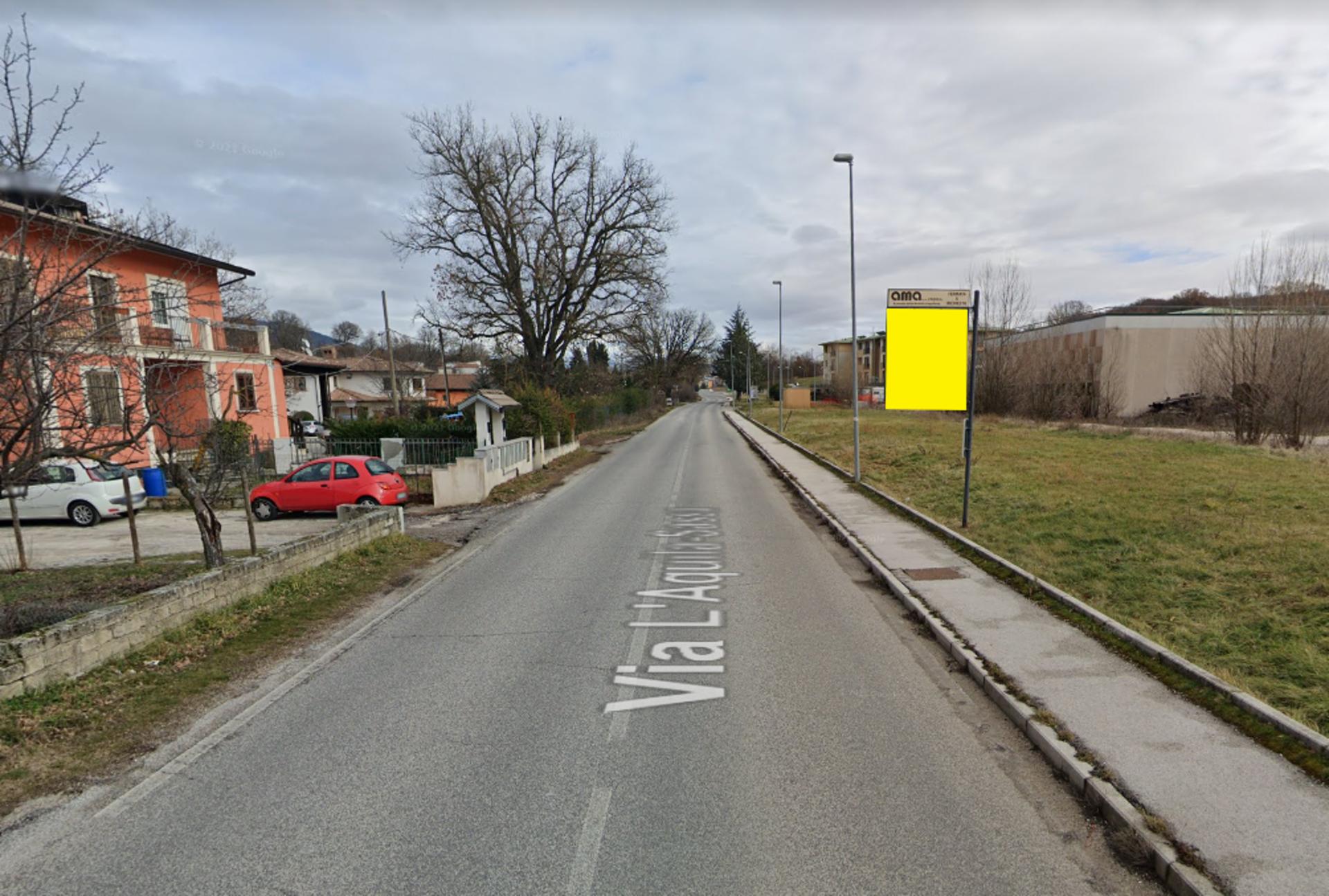 Impianto PALINA a L'Aquila, in zona Chiesa di San Pietro