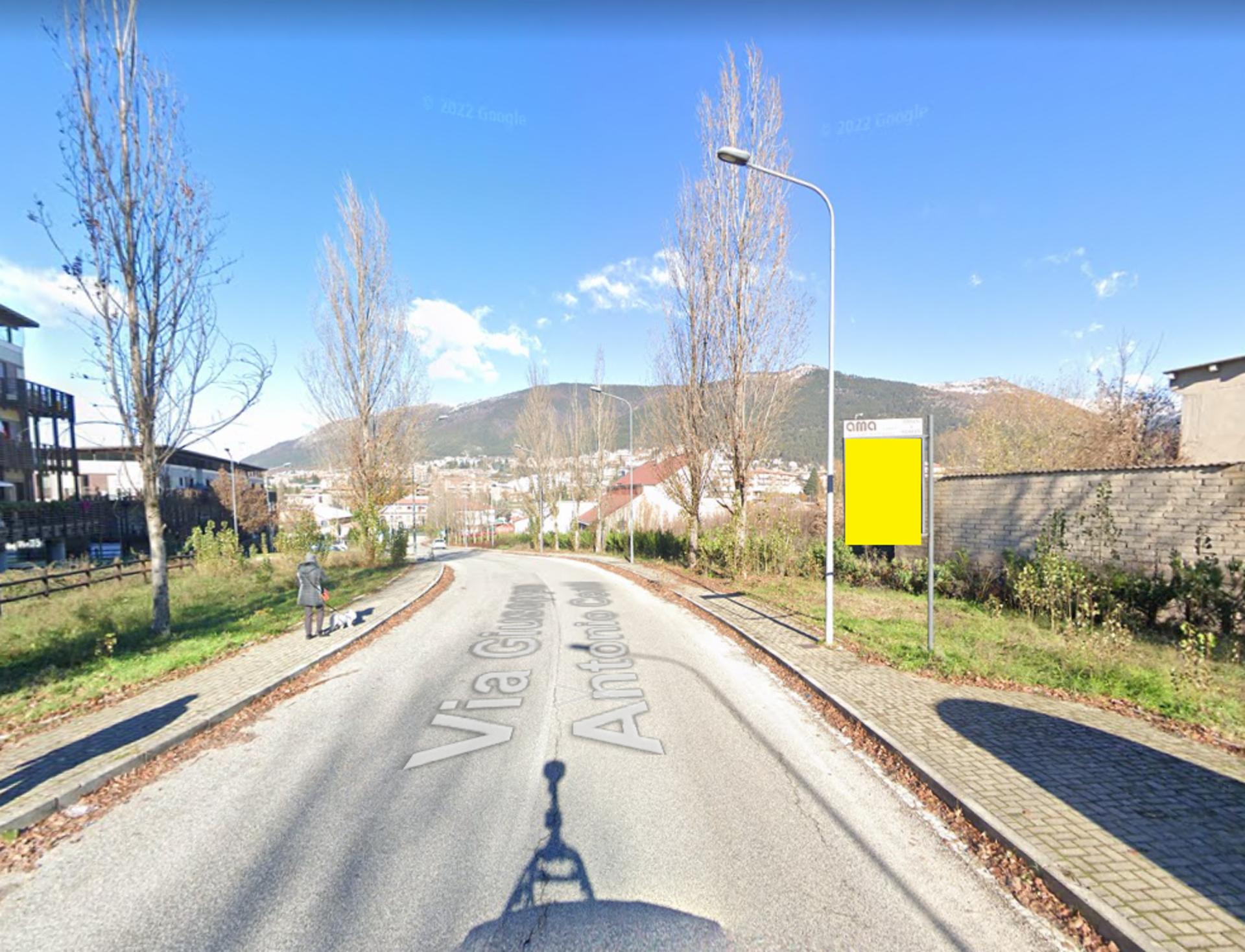 Impianto a VIA GIUSEPPE ANTONIO CENTI  L'Aquila