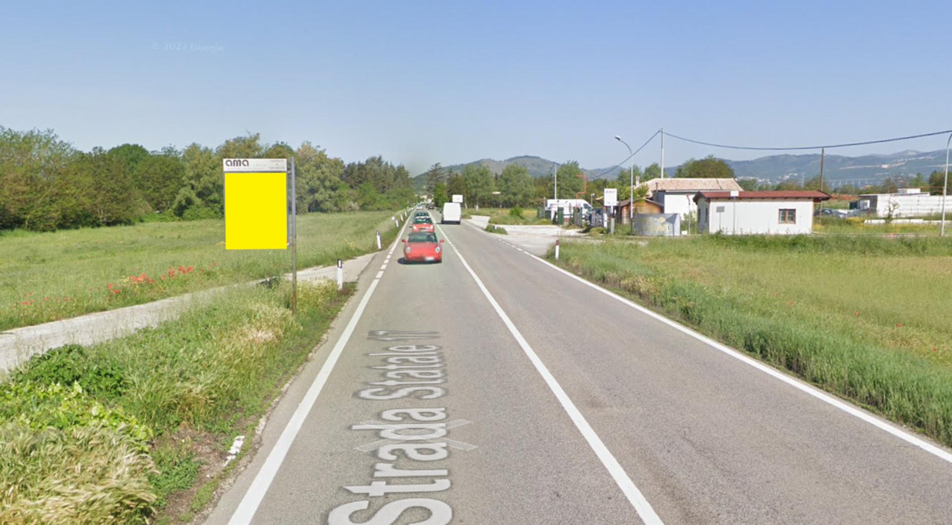 Impianto PALINA a L'Aquila, in zona Chiesa di Santa Maria di Costantinopoli