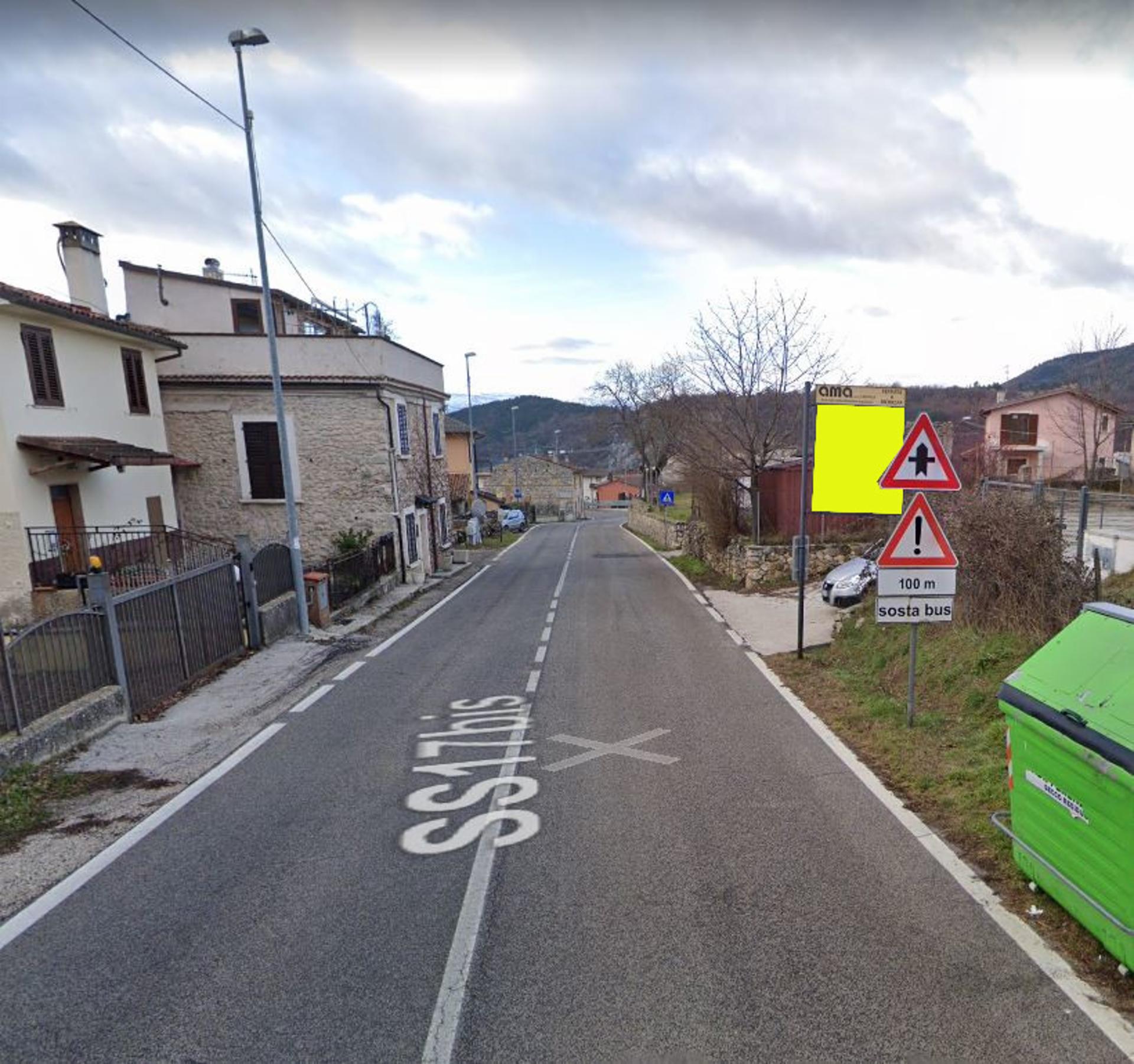 Impianto PALINA a L'Aquila, in zona Fore Le Mura