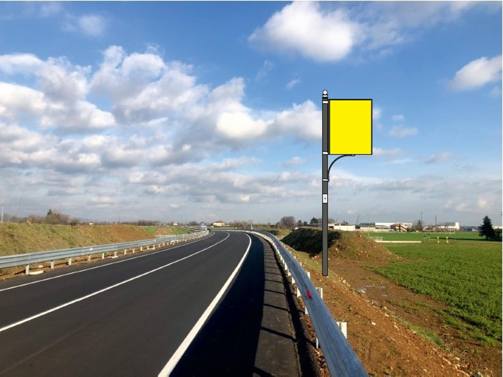 Impianto a S.P. ex S.S. 42 Var2 Km. 0+300/dx  Verdello