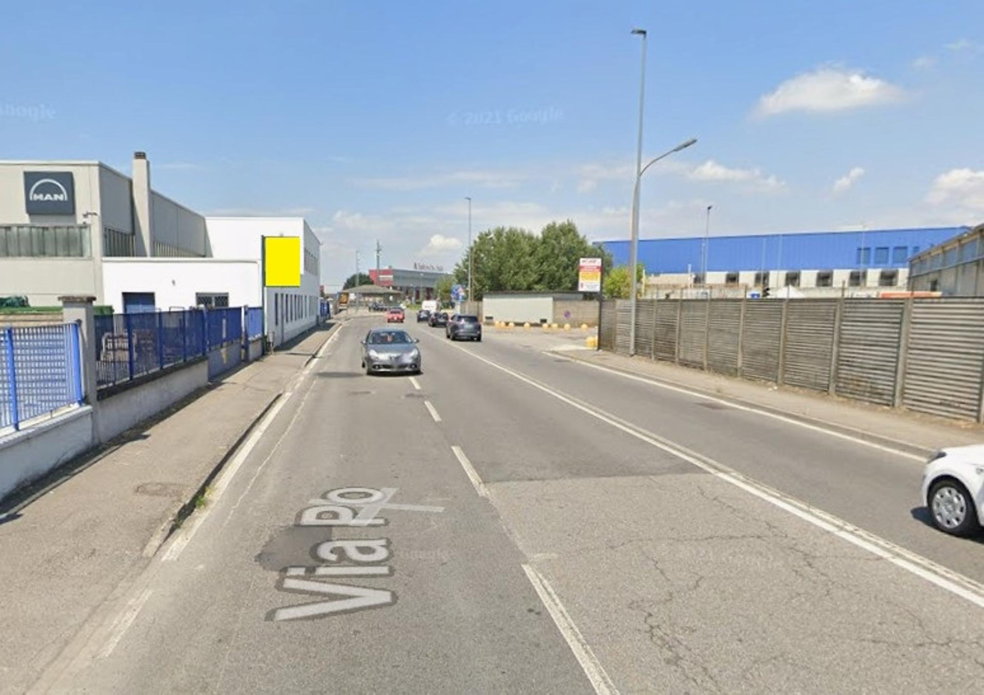 Impianto CARTELLONISTICA a San Giuliano Milanese, in zona Esselunga