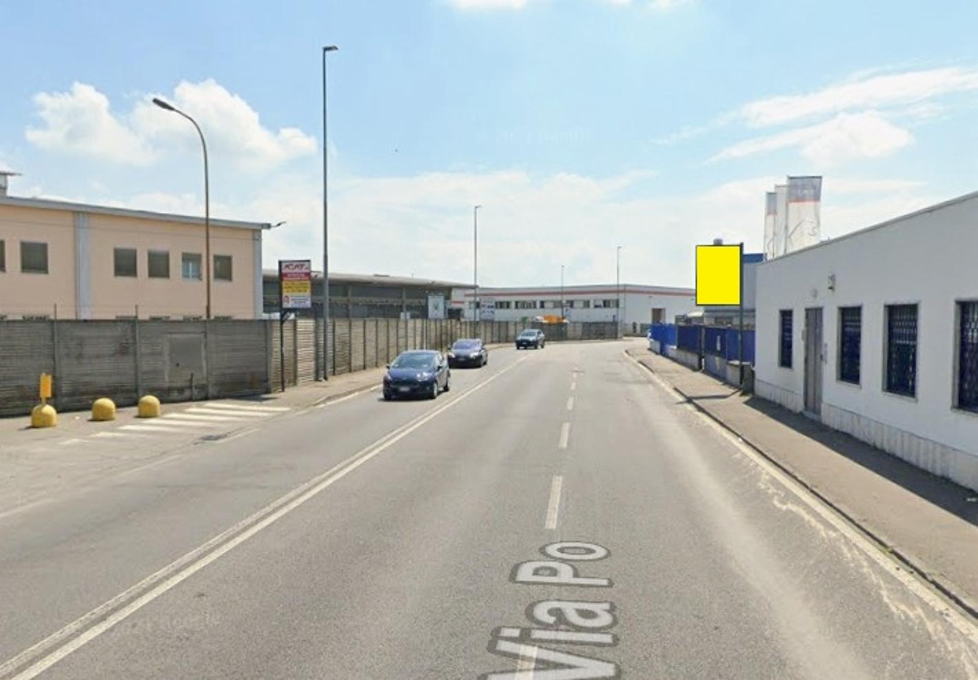 Impianto a VIA Po 35 mt dopo civico 26/28  San Giuliano Milanese