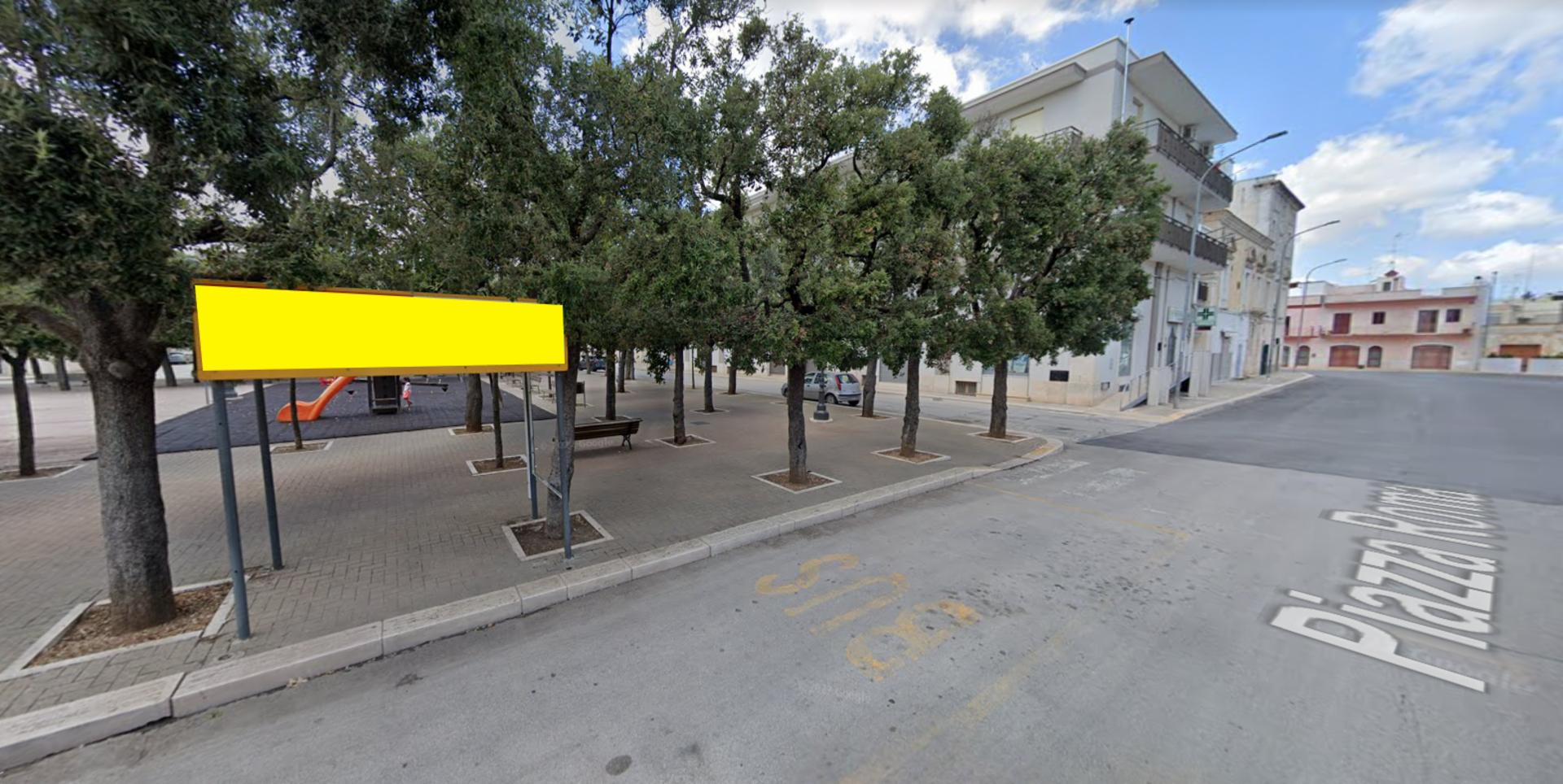 Impianto PENSILINA a Bitonto, in zona Farmacia Dott. Centrone