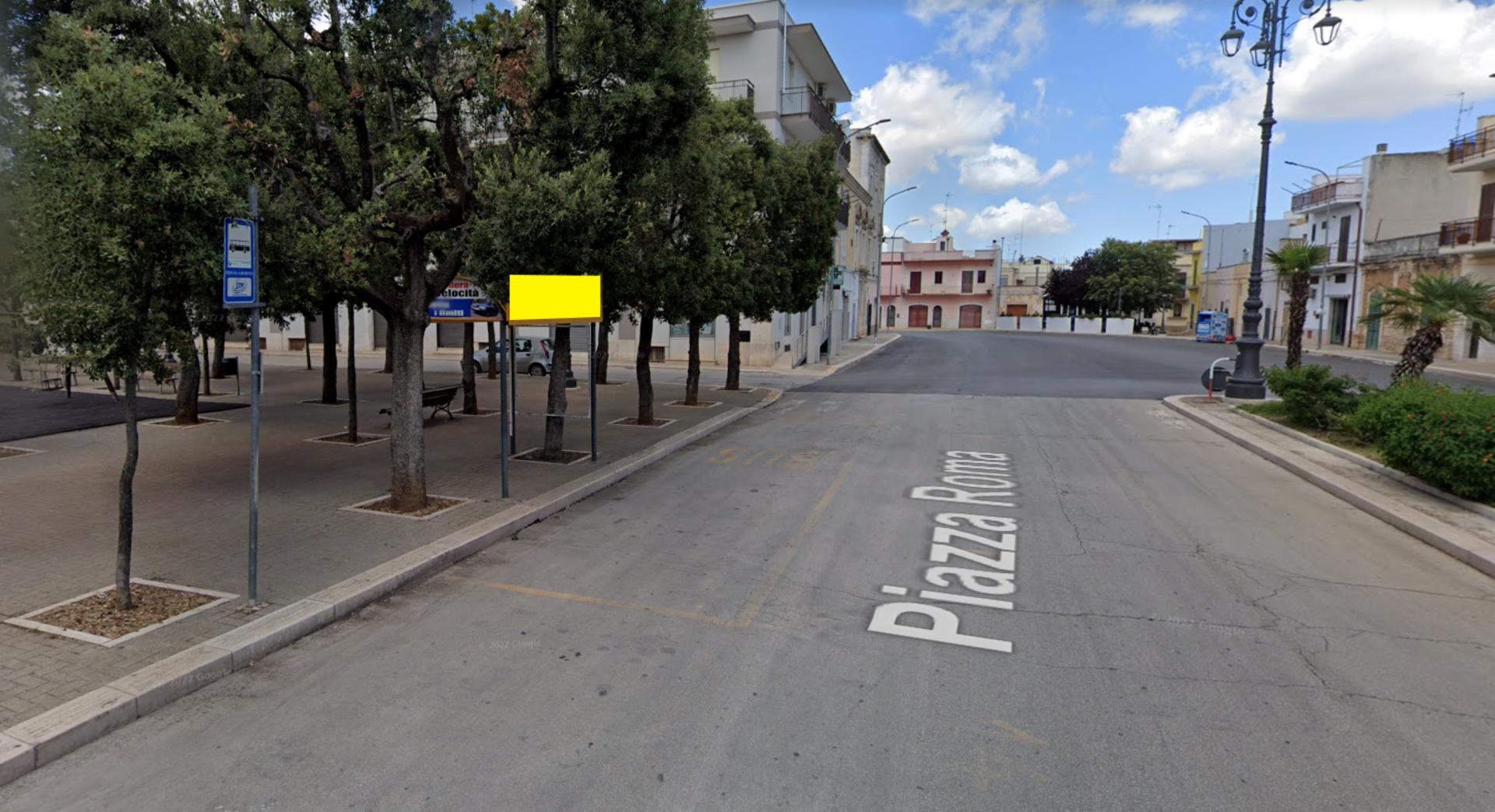 Impianto PENSILINA a Bitonto, in zona Farmacia Dott. Centrone