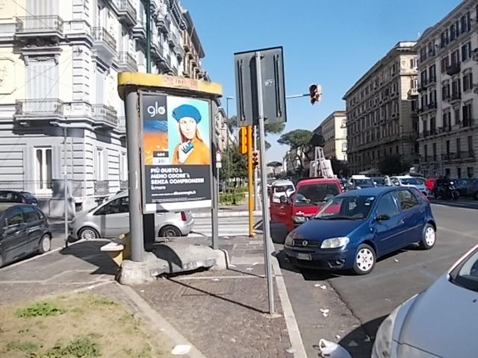 Impianto TOTEM a Napoli, in zona Bar Napoli
