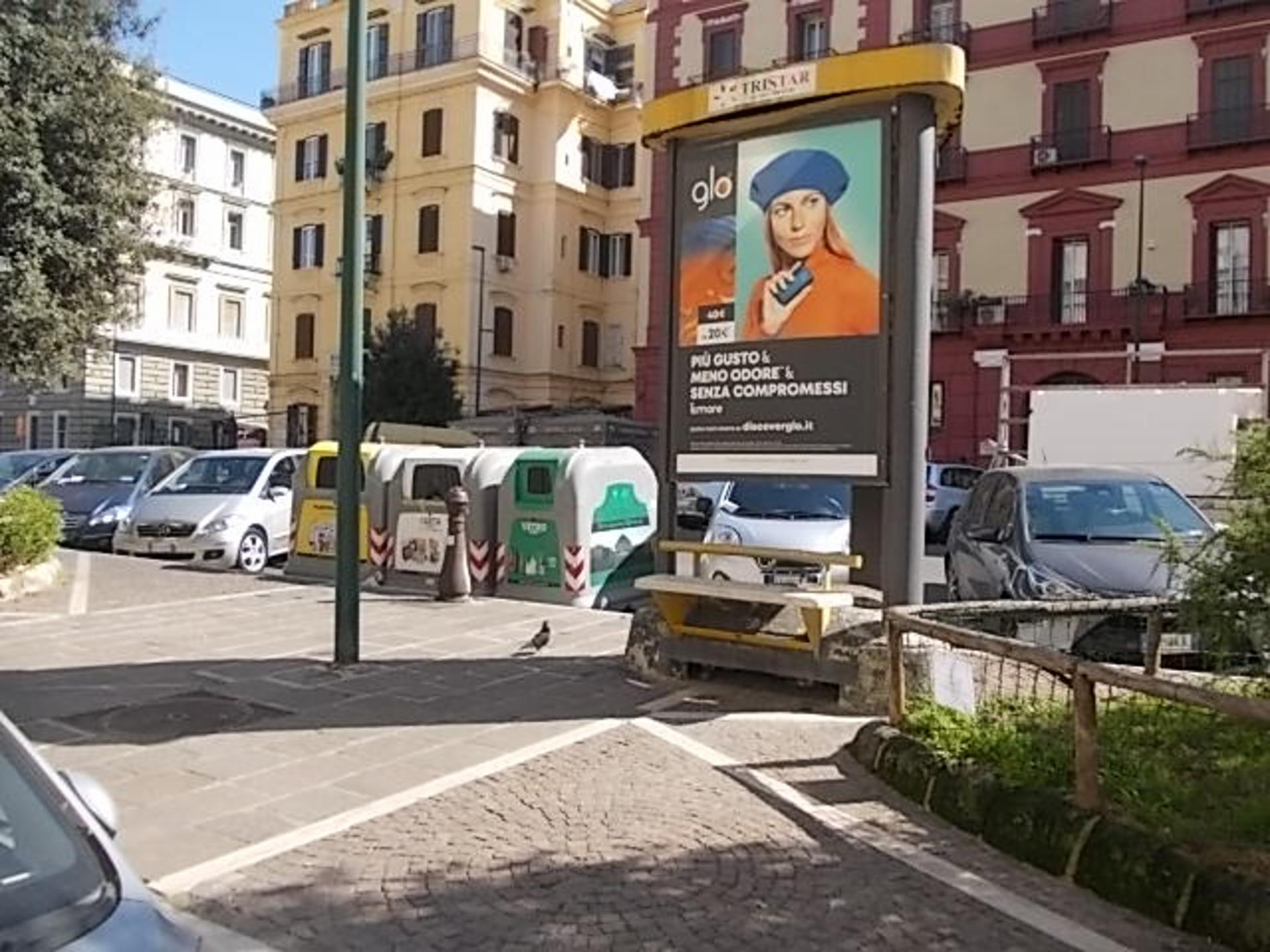 Impianto TOTEM a Napoli, in zona Bar Napoli