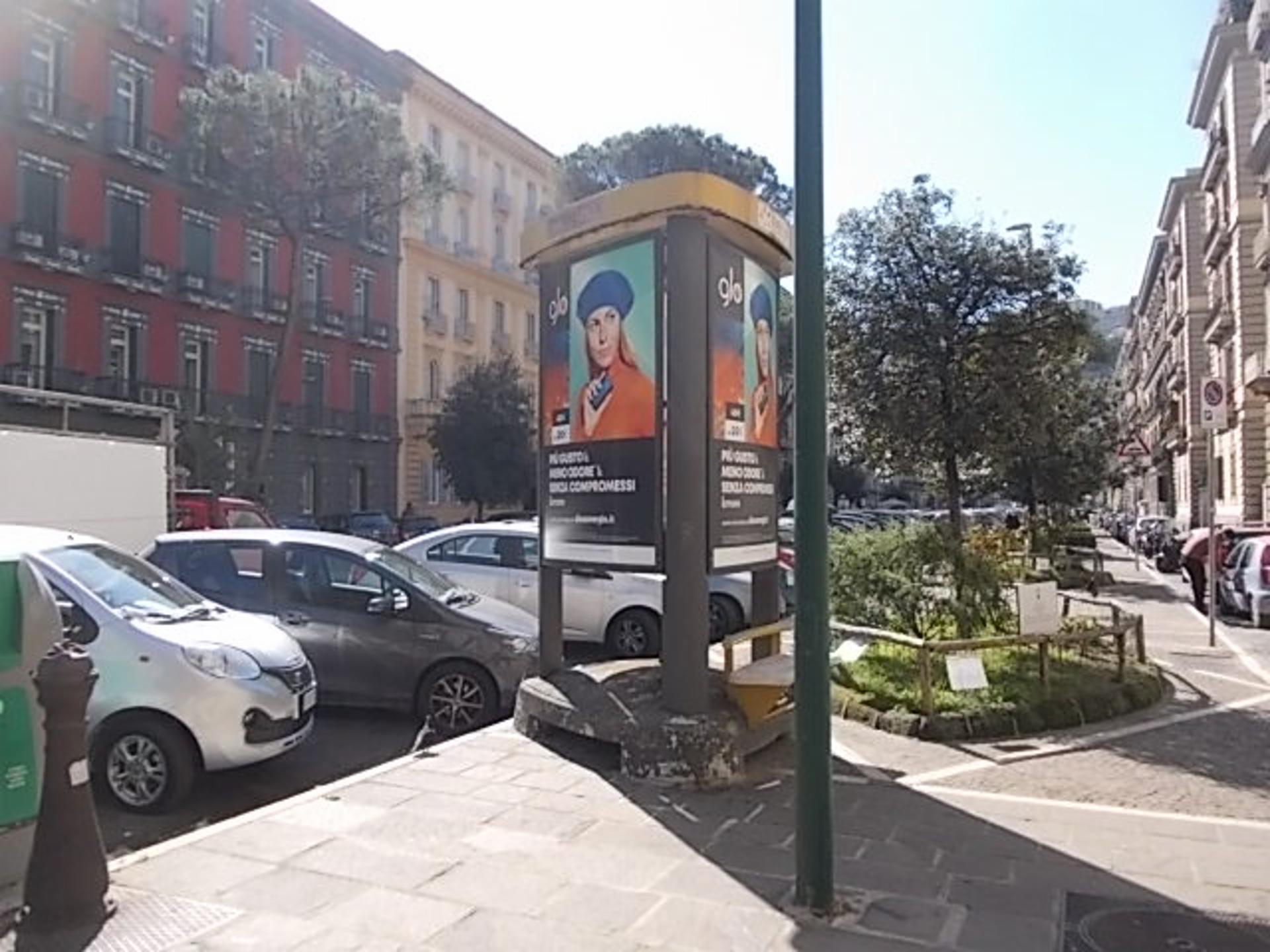 Impianto TOTEM a Napoli, in zona Bar Napoli